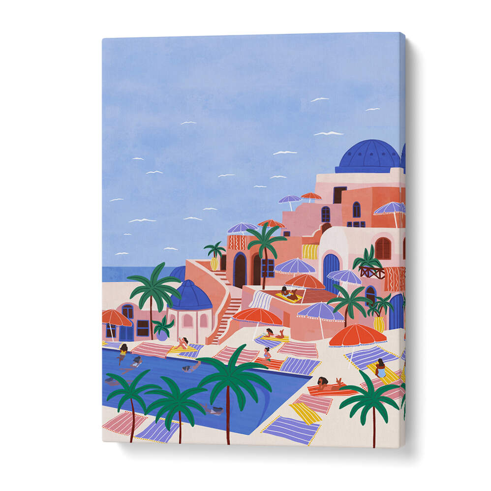SUMMER VACATION , BEACH PAINTINGS