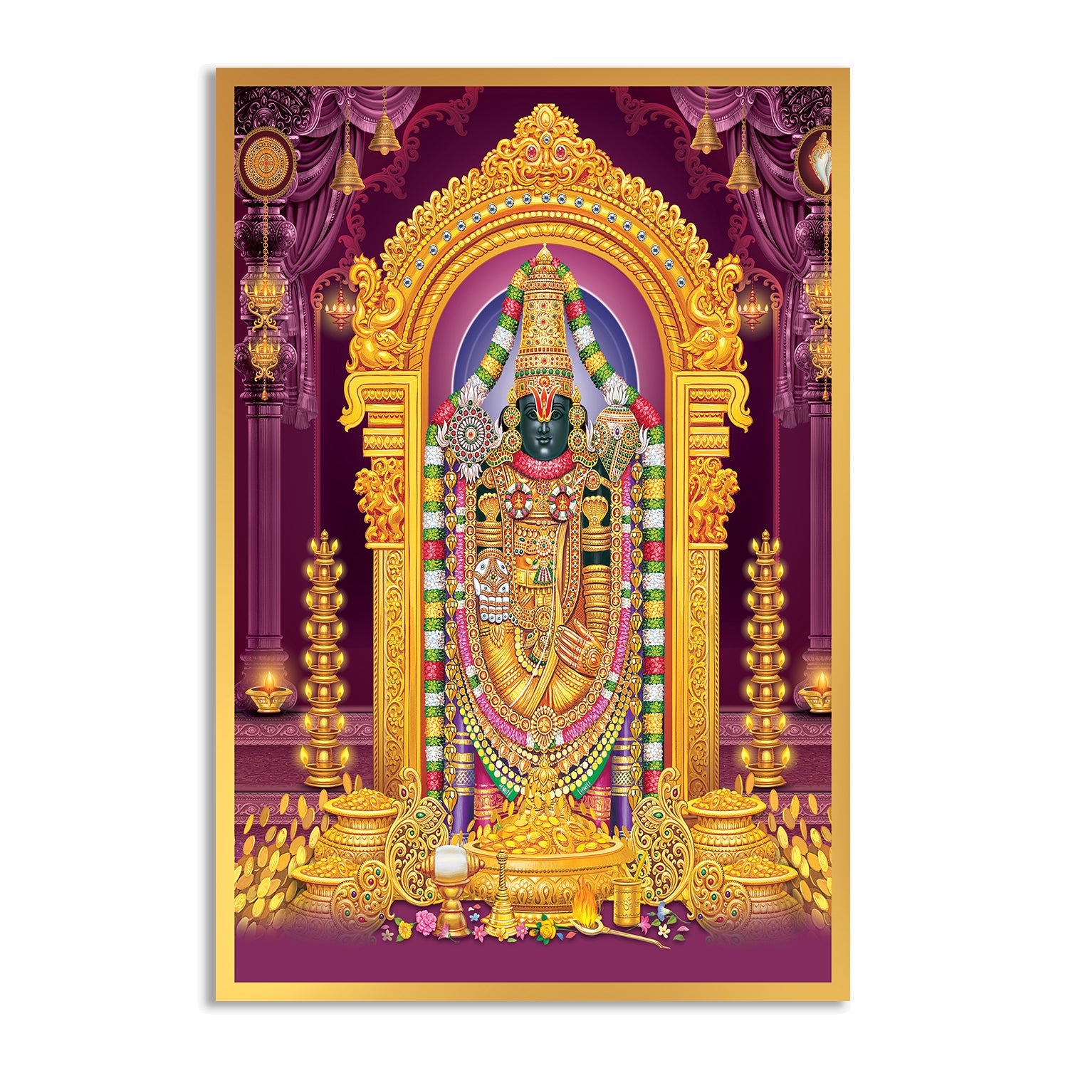 Lord Ram Lalla Canvas Painting