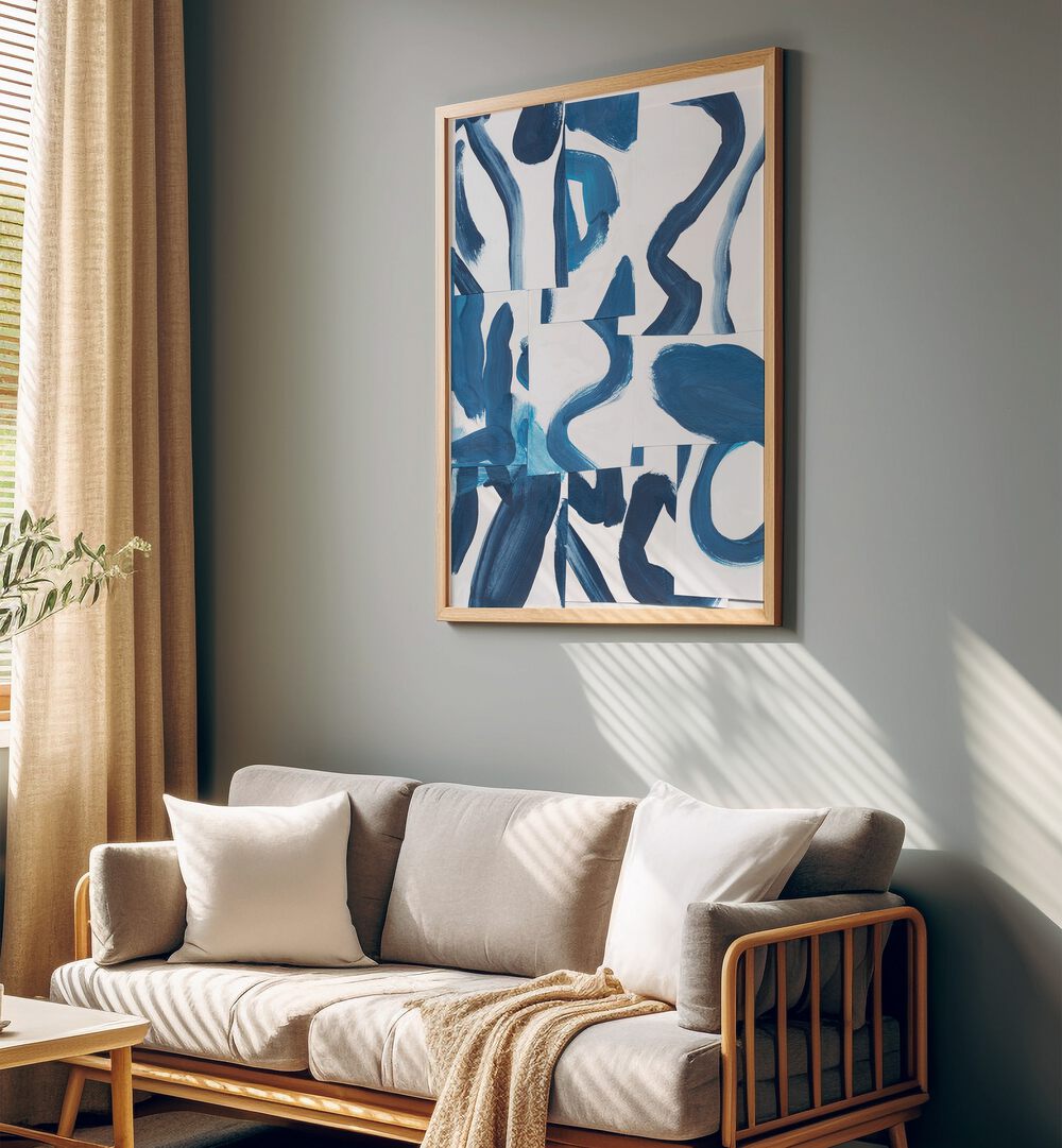 INDIGO SUMMER CAMP , ABSTRACT PAINTINGS