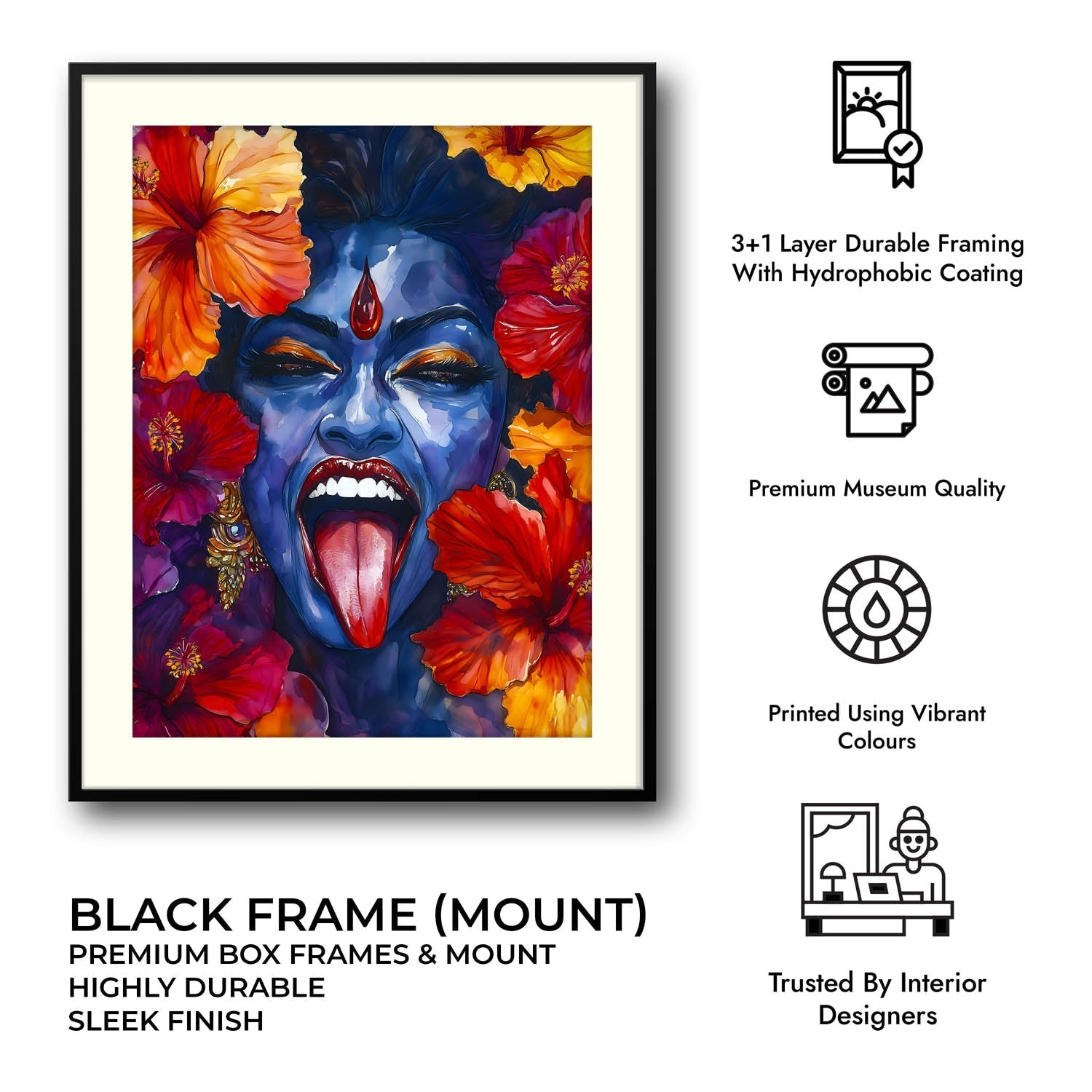 Goddess MahaKali - Vastu Painting