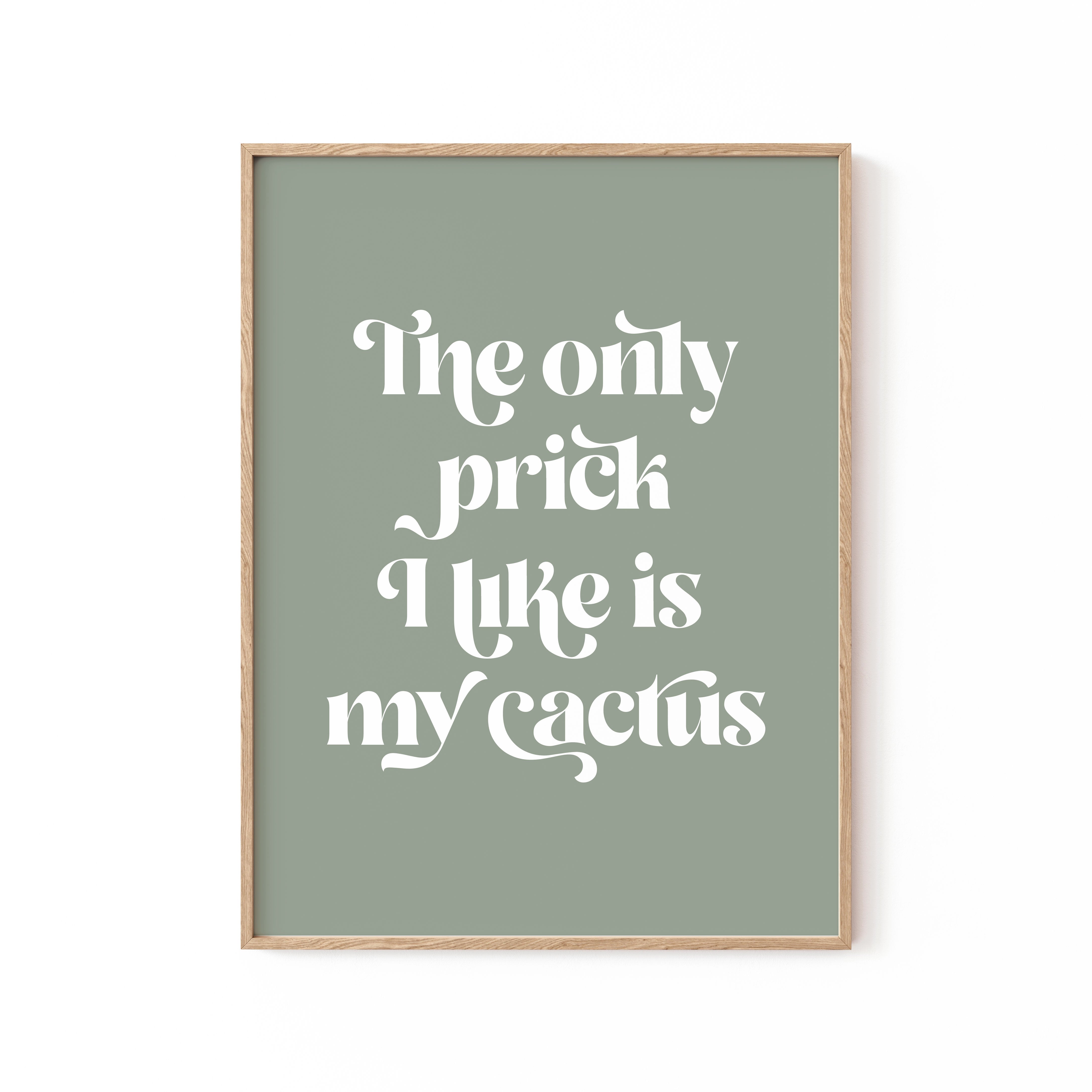 Cactus Prick, Motivational Poster