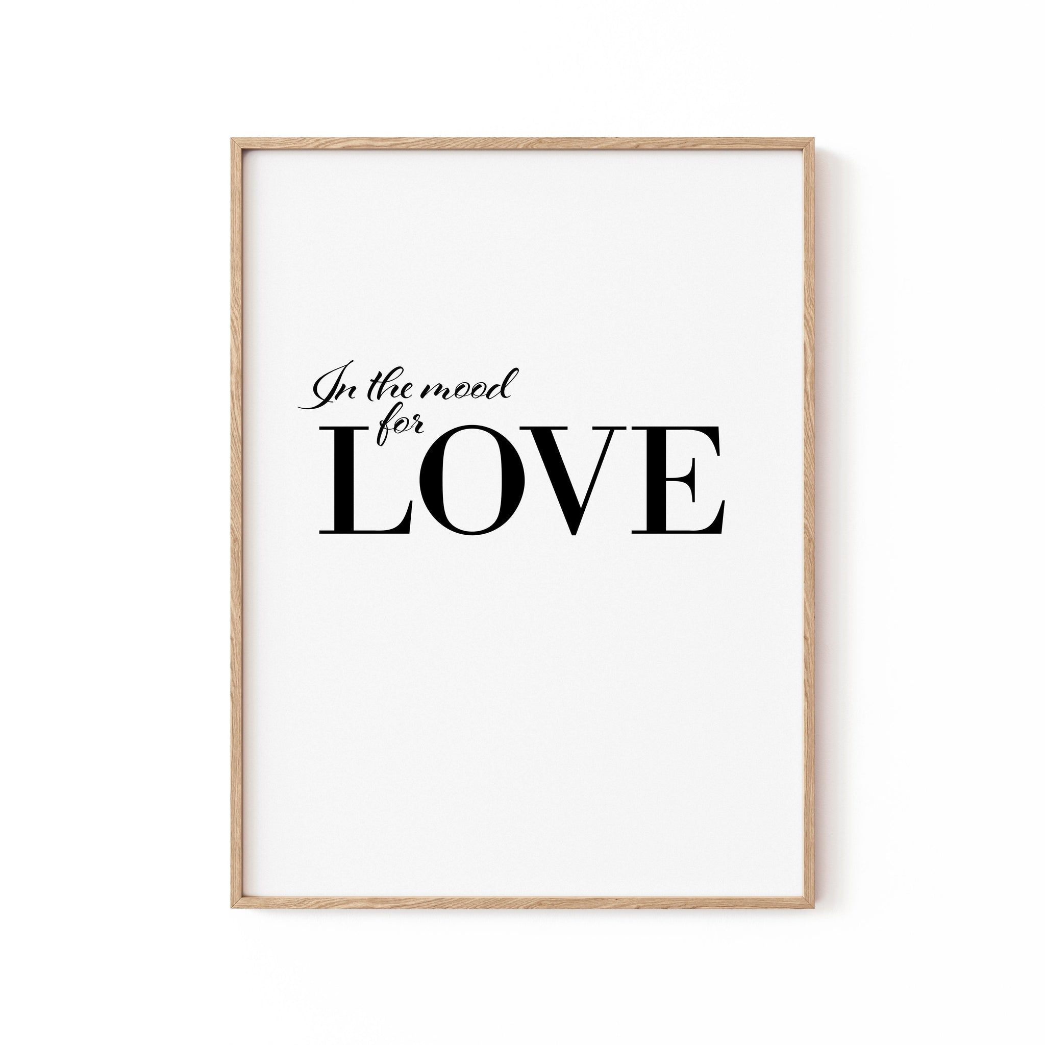 In the mood for love, Motivational Poster