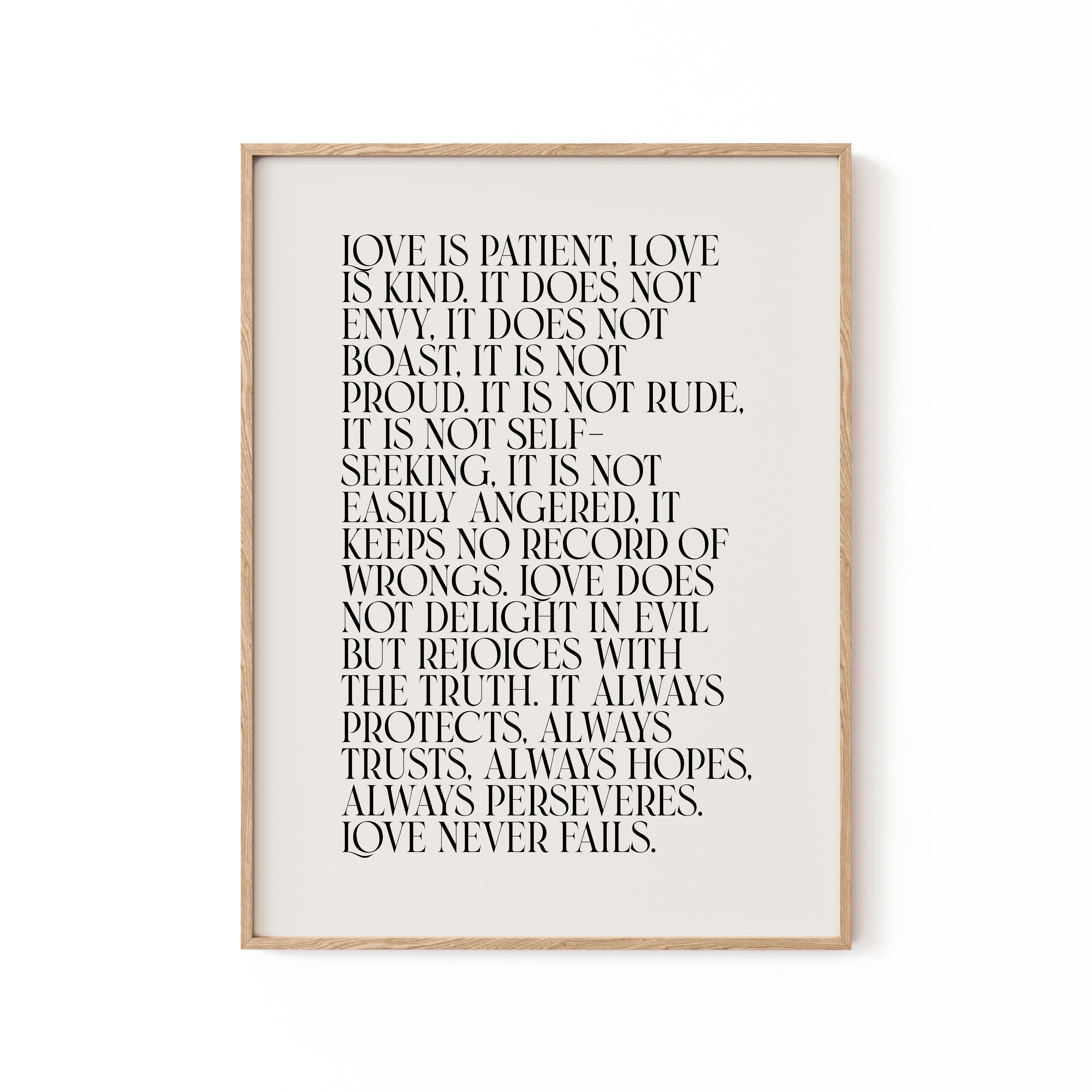 Love Is, Motivational Poster