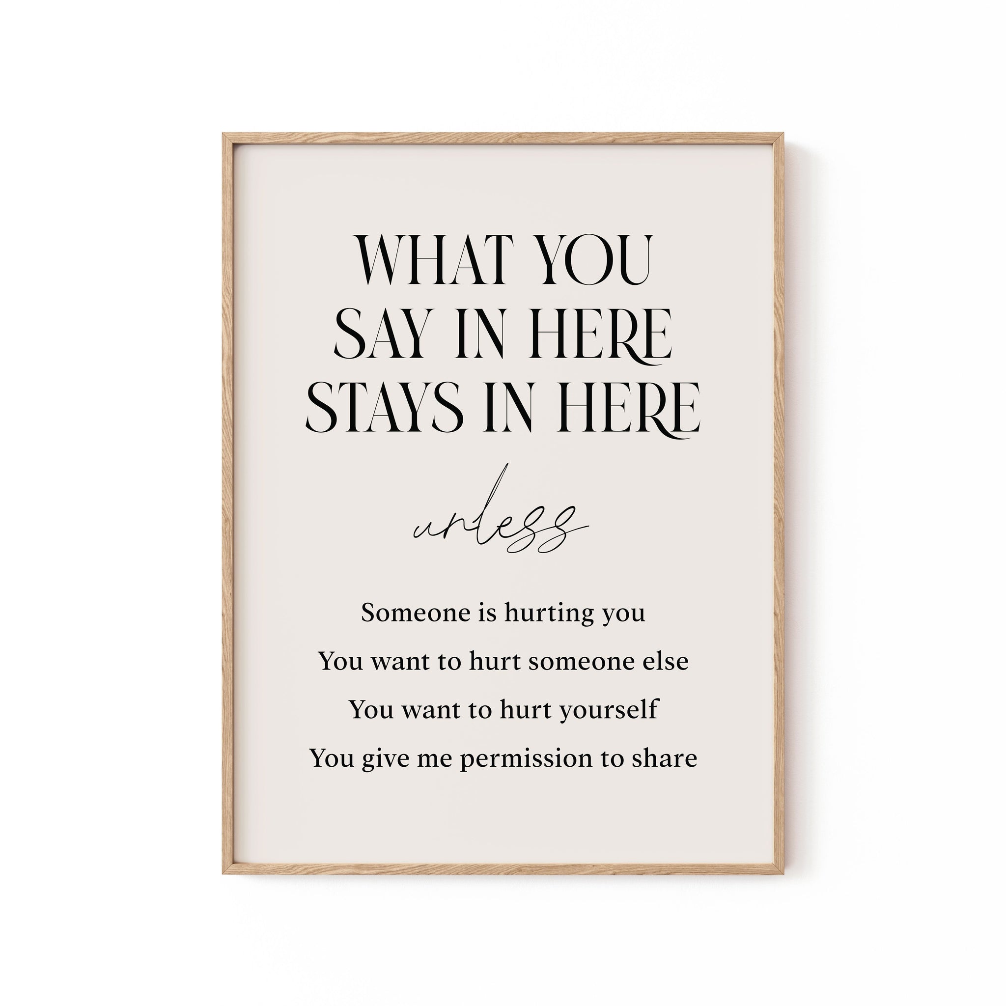 Saysherestayhere, Motivational Poster