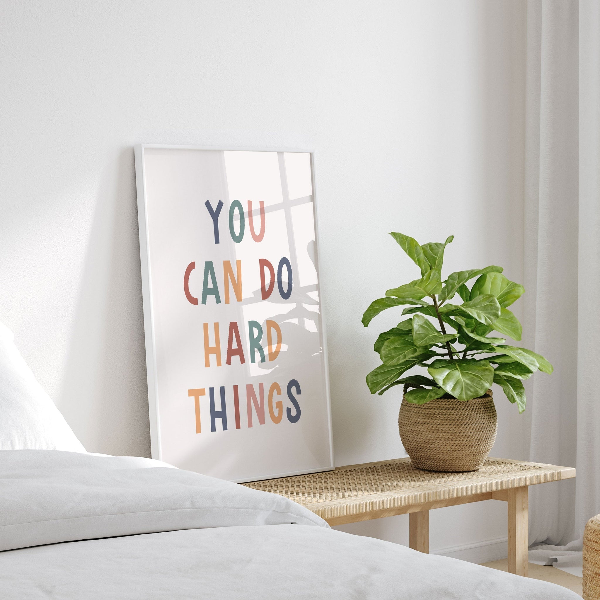 You Can Do Hard Things, Motivational Poster