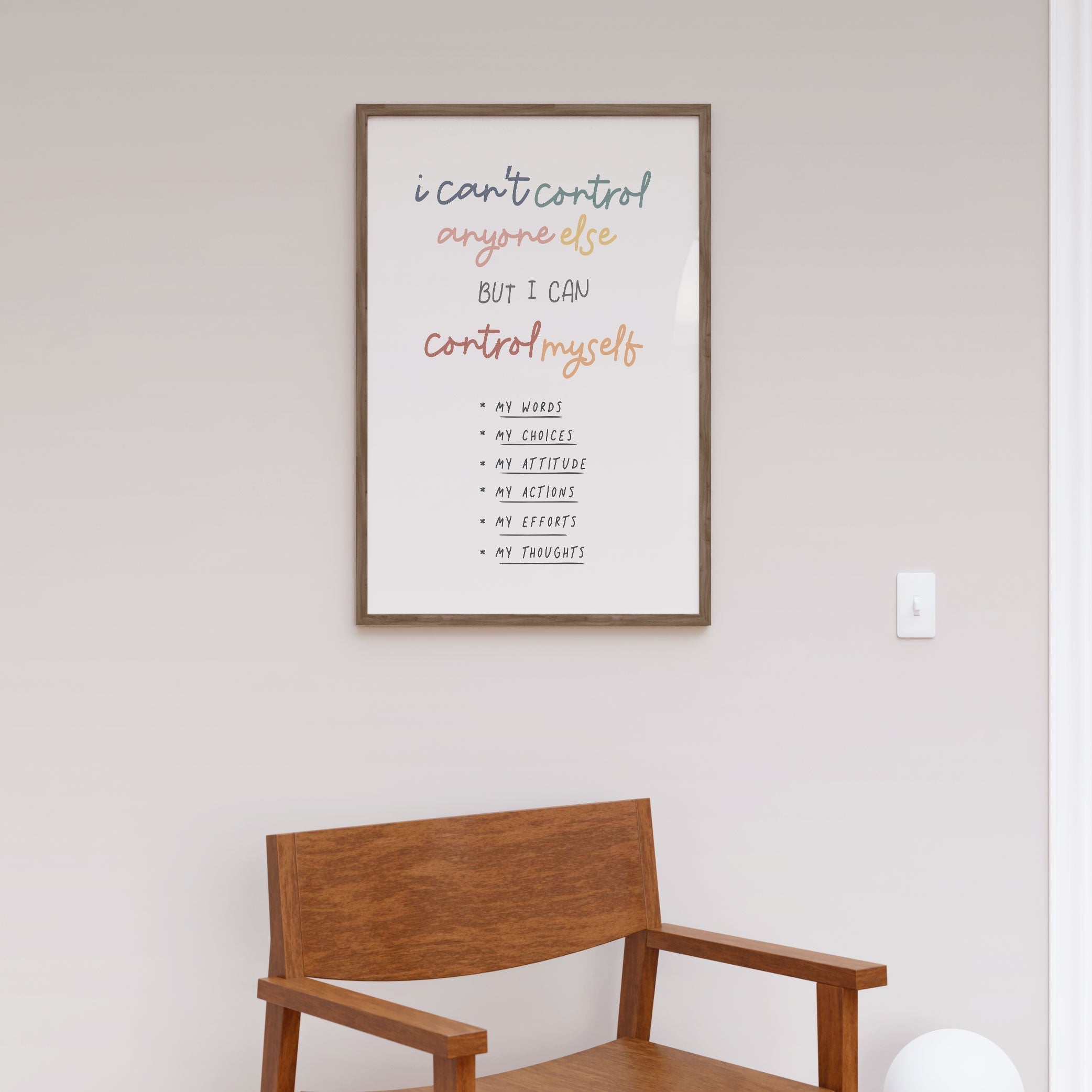 Control, Motivational Poster