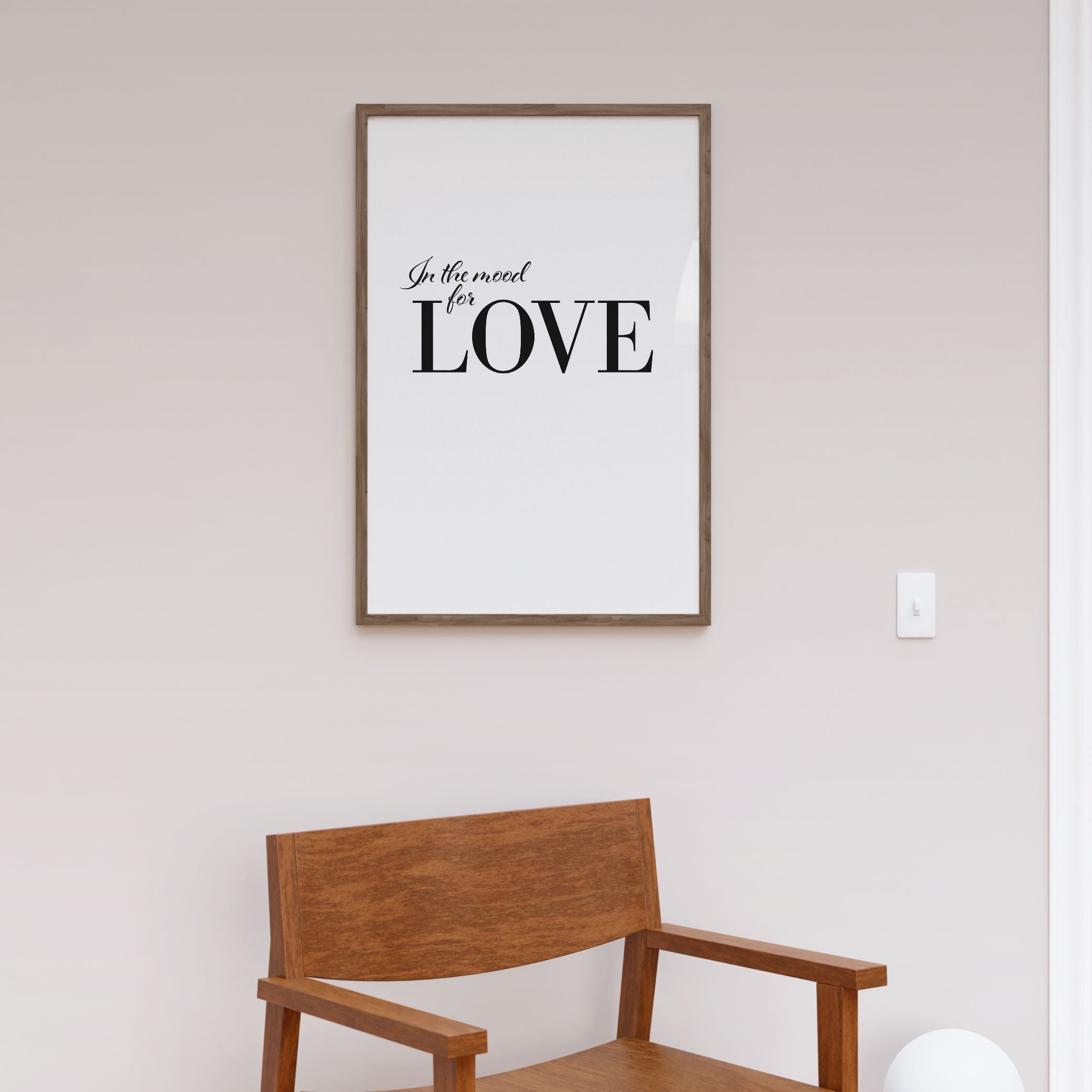 In the mood for love, Motivational Poster