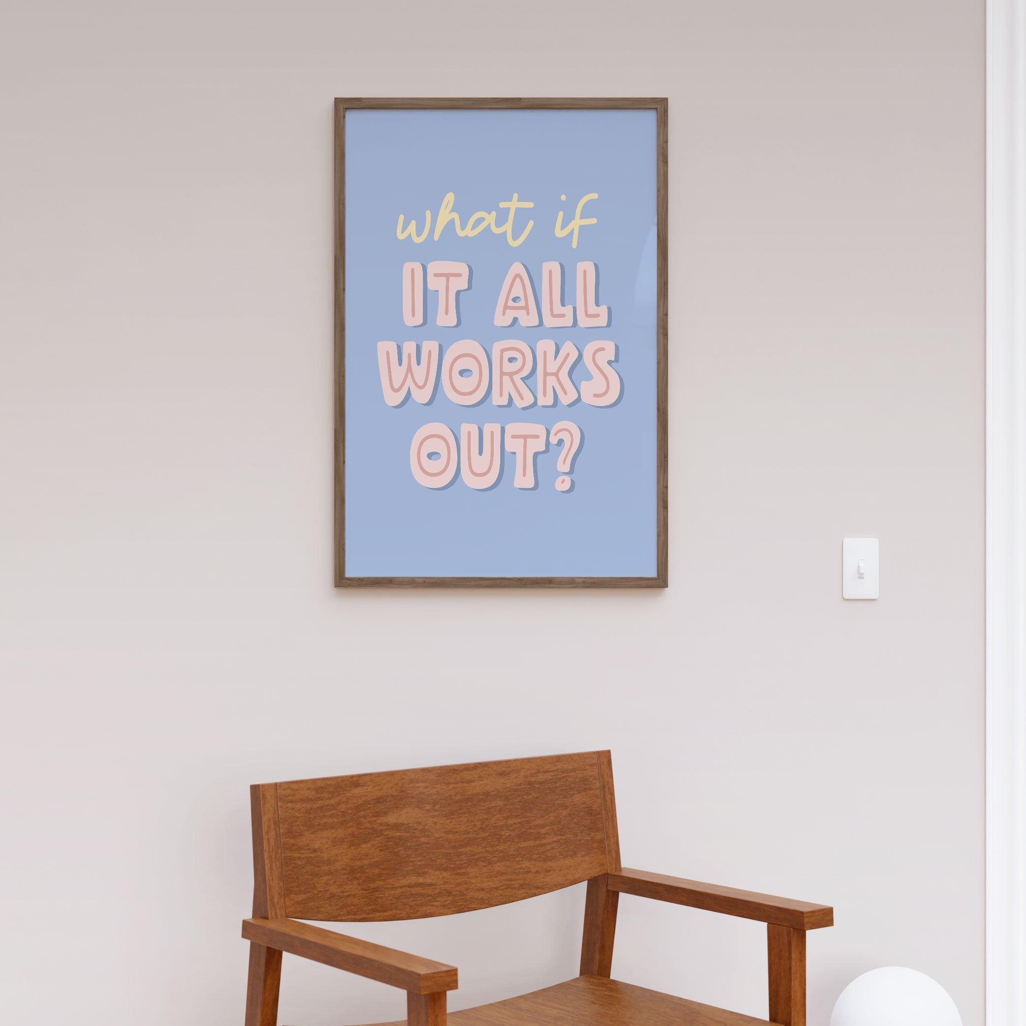 What If, Motivational Poster