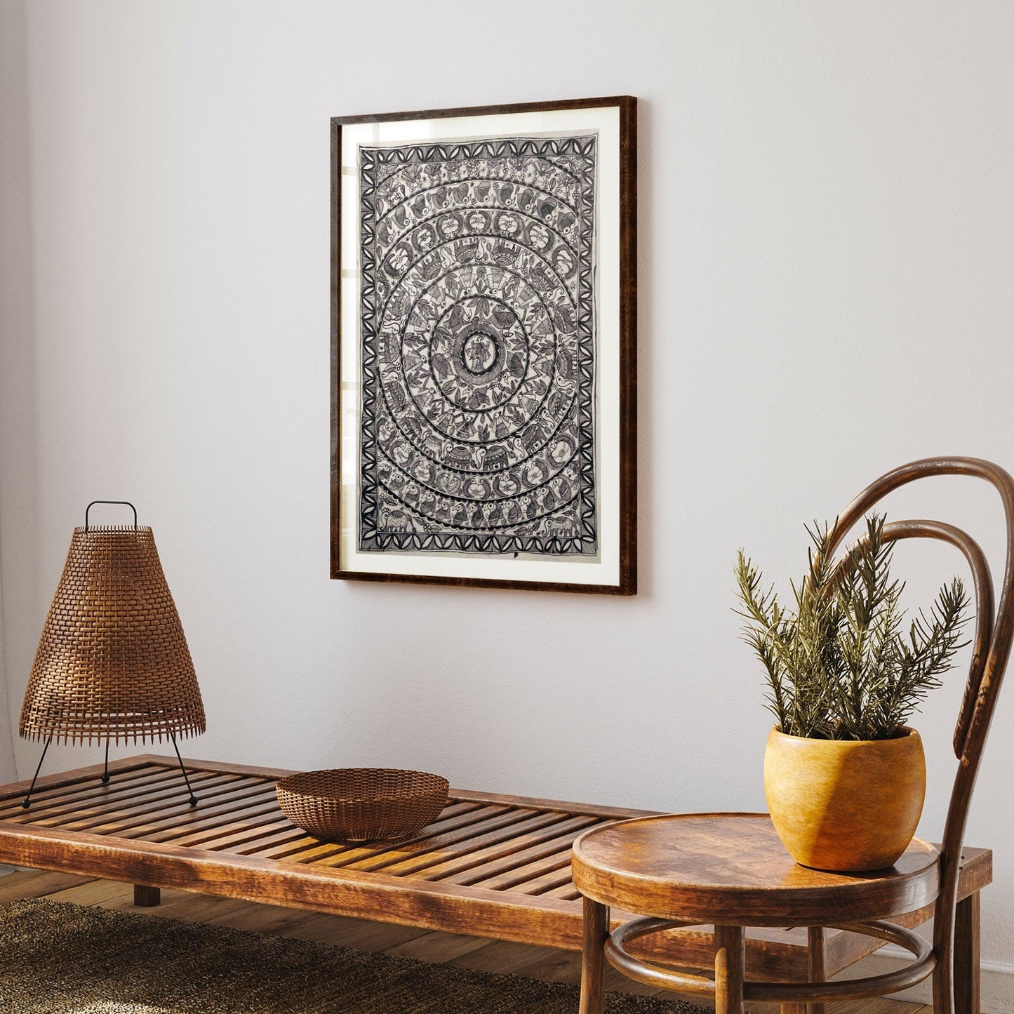 Birth Madhubani, Madhubani Art, Madhubani Painting