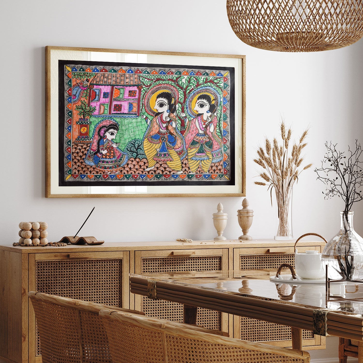 Ahilya Hodya, Madhubani Art, Madhubani Painting