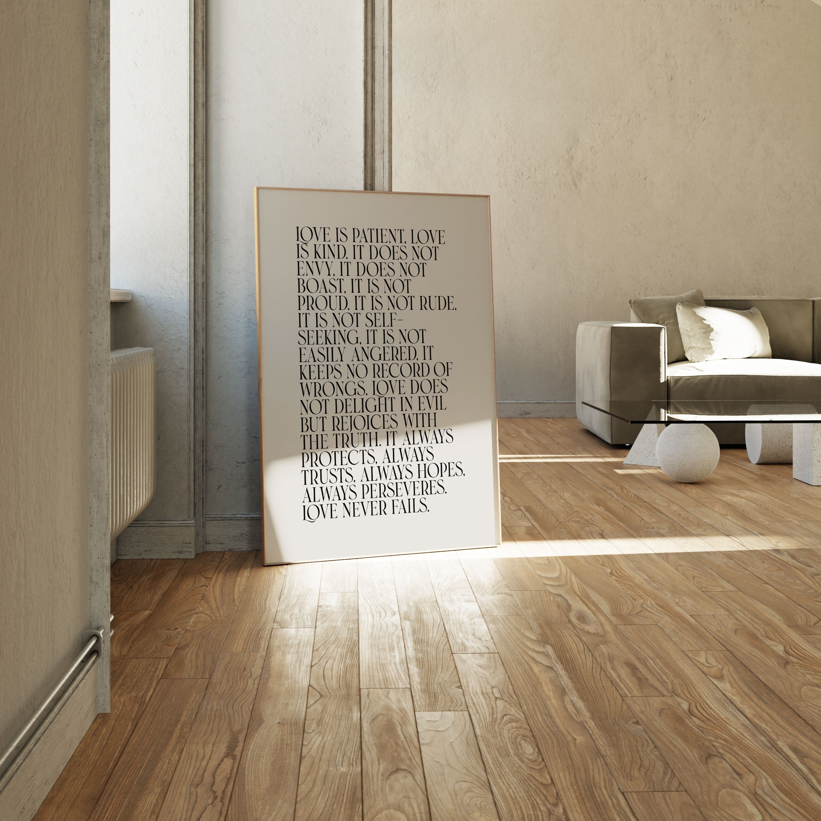 Love Is, Motivational Poster
