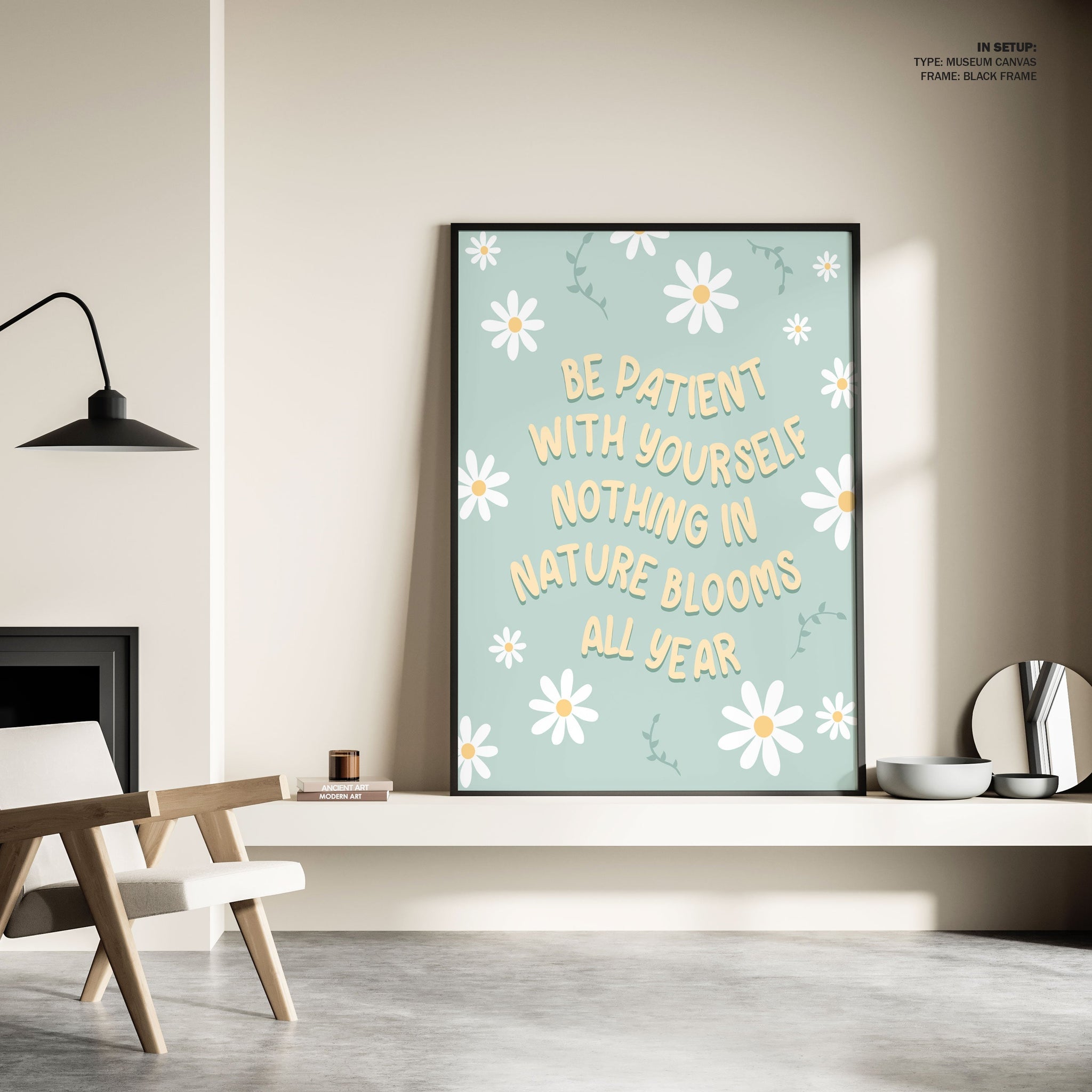 Be Patient, Motivational Poster
