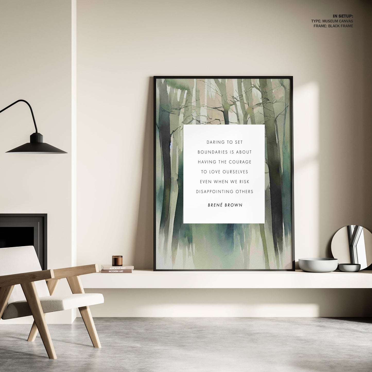 Boundaries, Motivational Poster