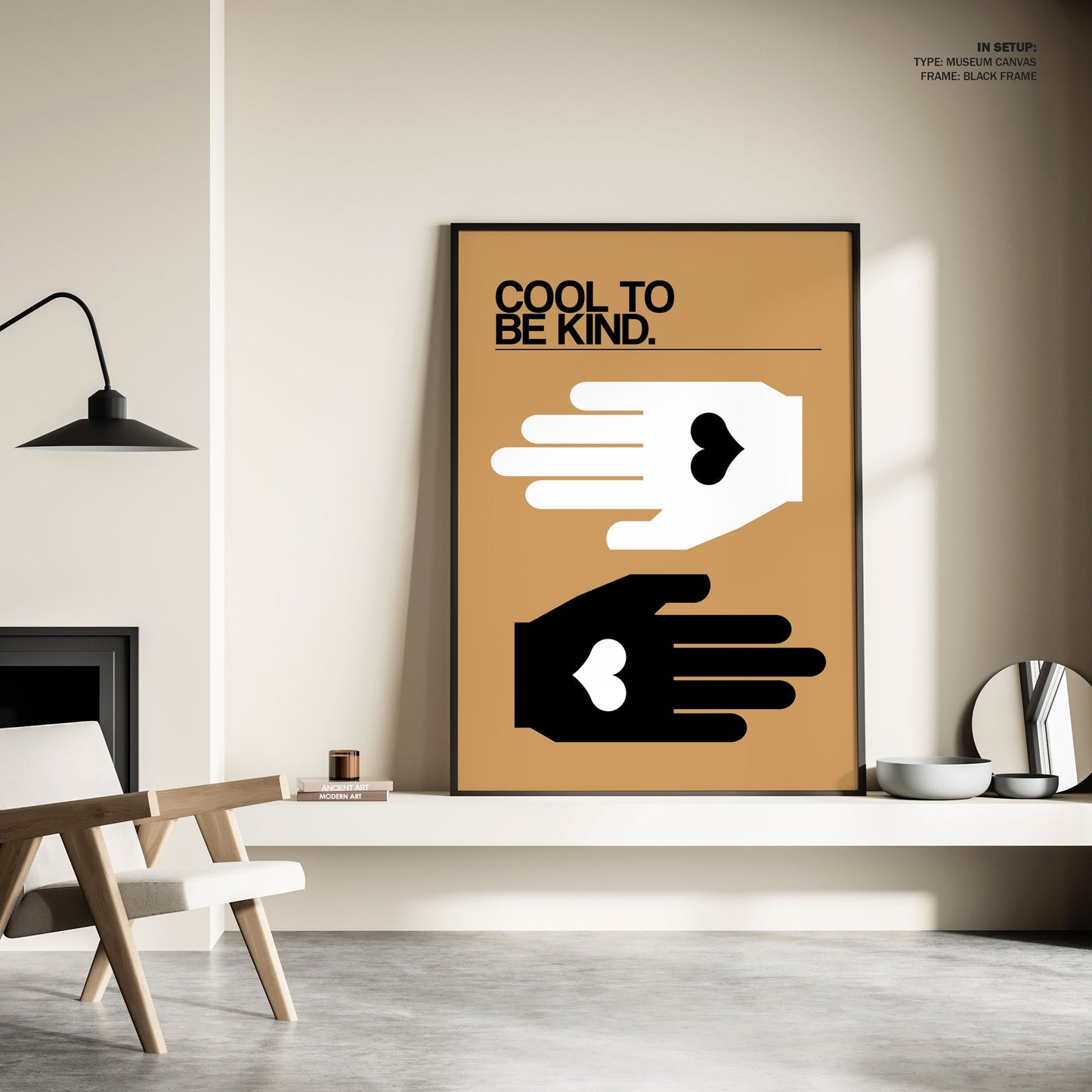 Cool To Be Kind Desert, Motivational Poster