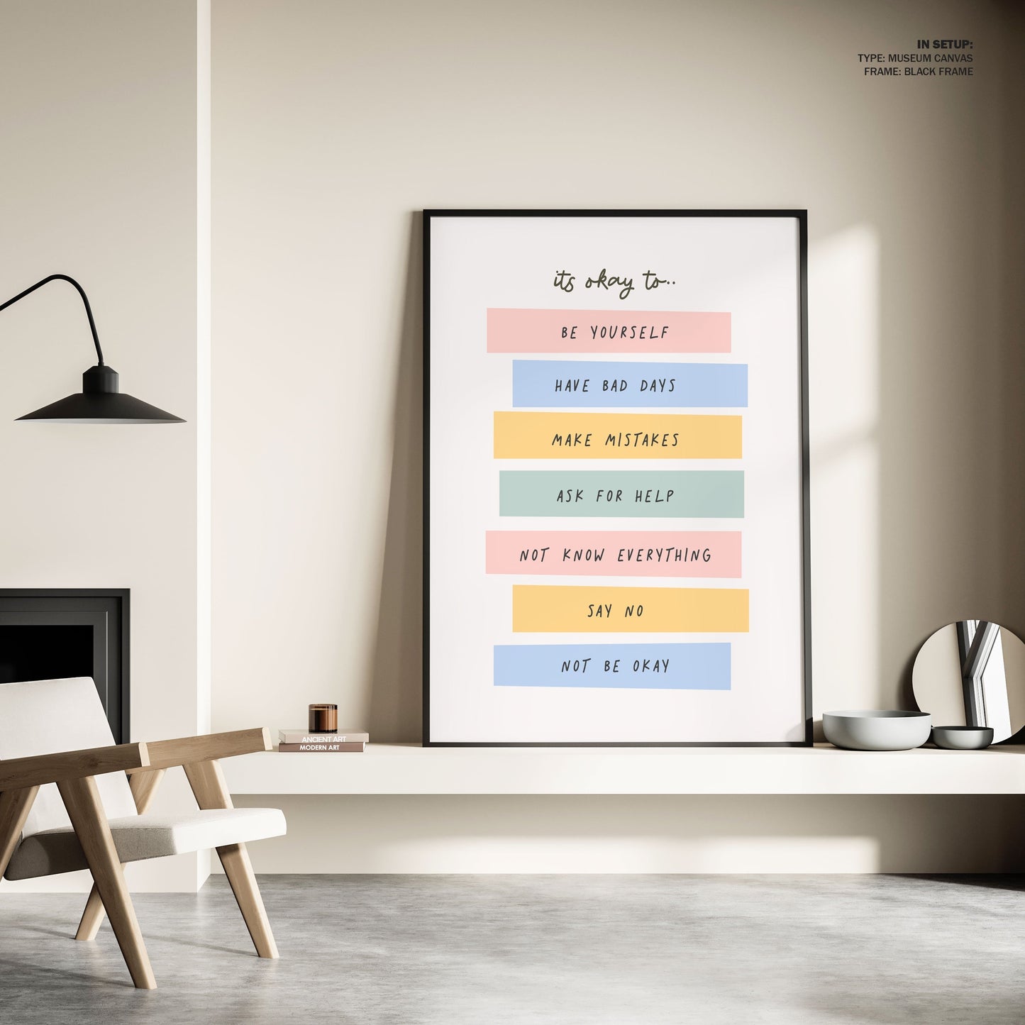 Its Okay To, Motivational Poster