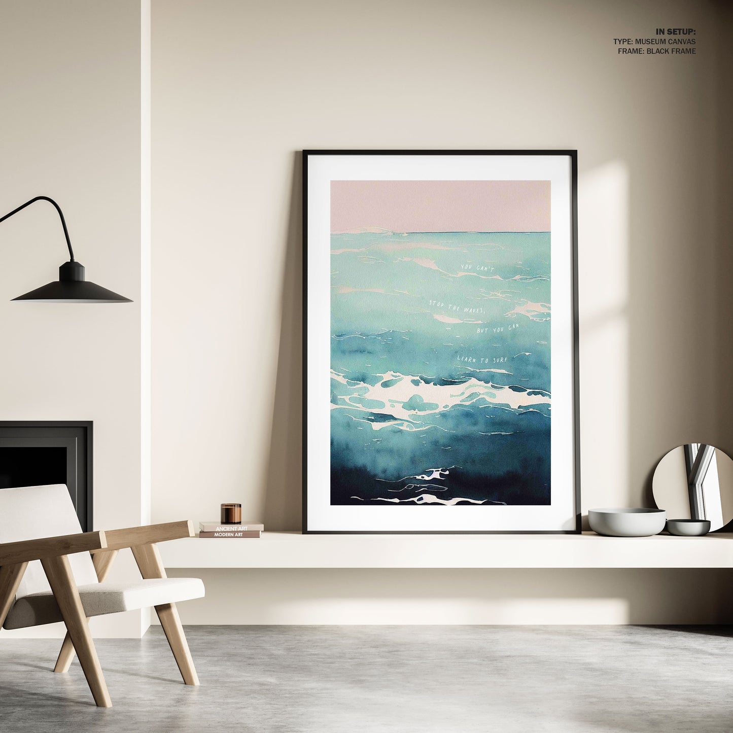 Learn To Surf, Motivational Poster