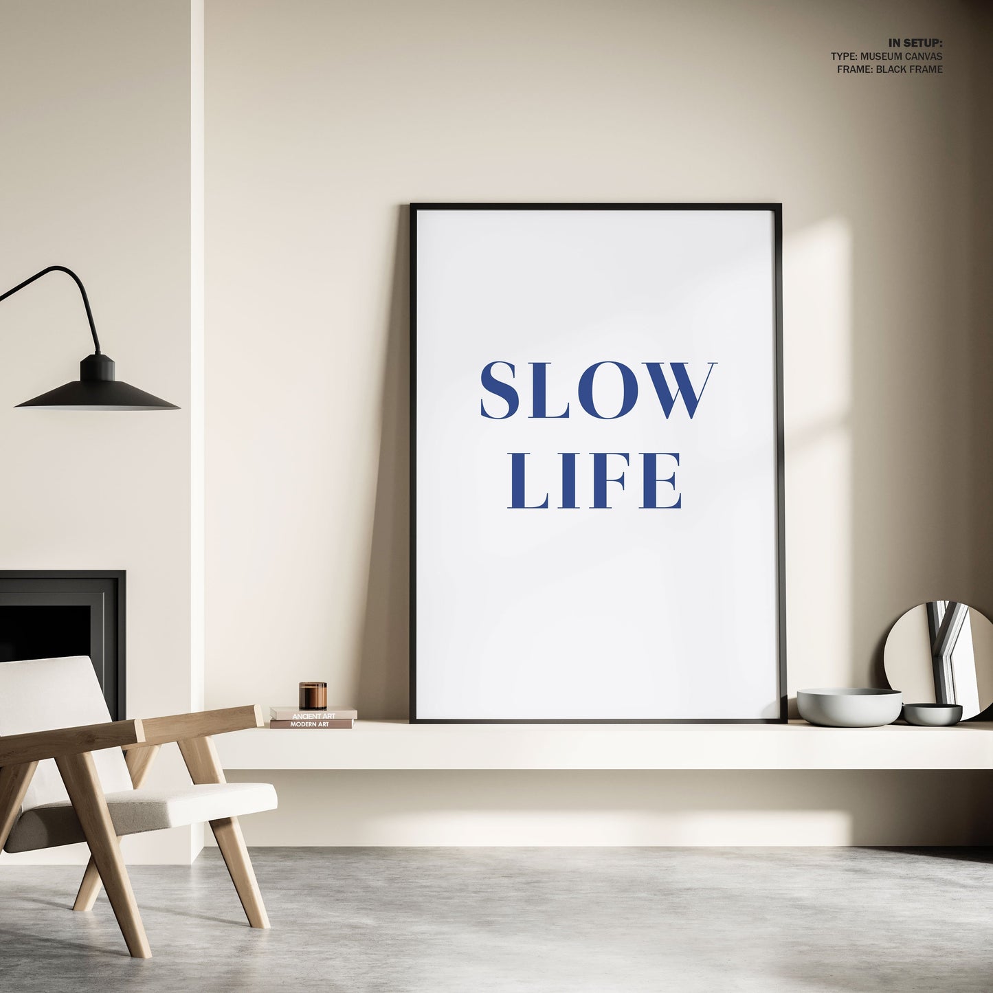 Slow Life, Motivational Poster