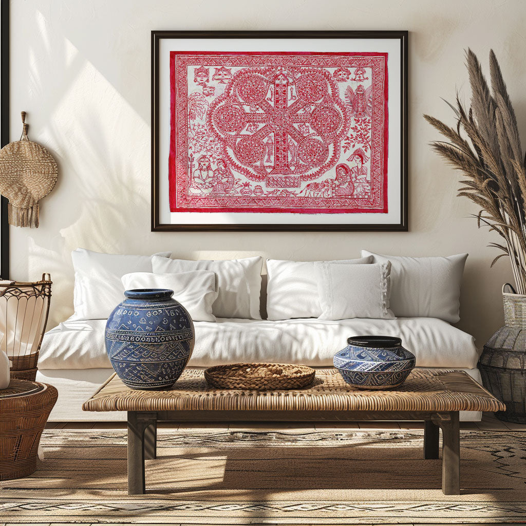 Saat Janmon ka Sankalp Kohbar Art