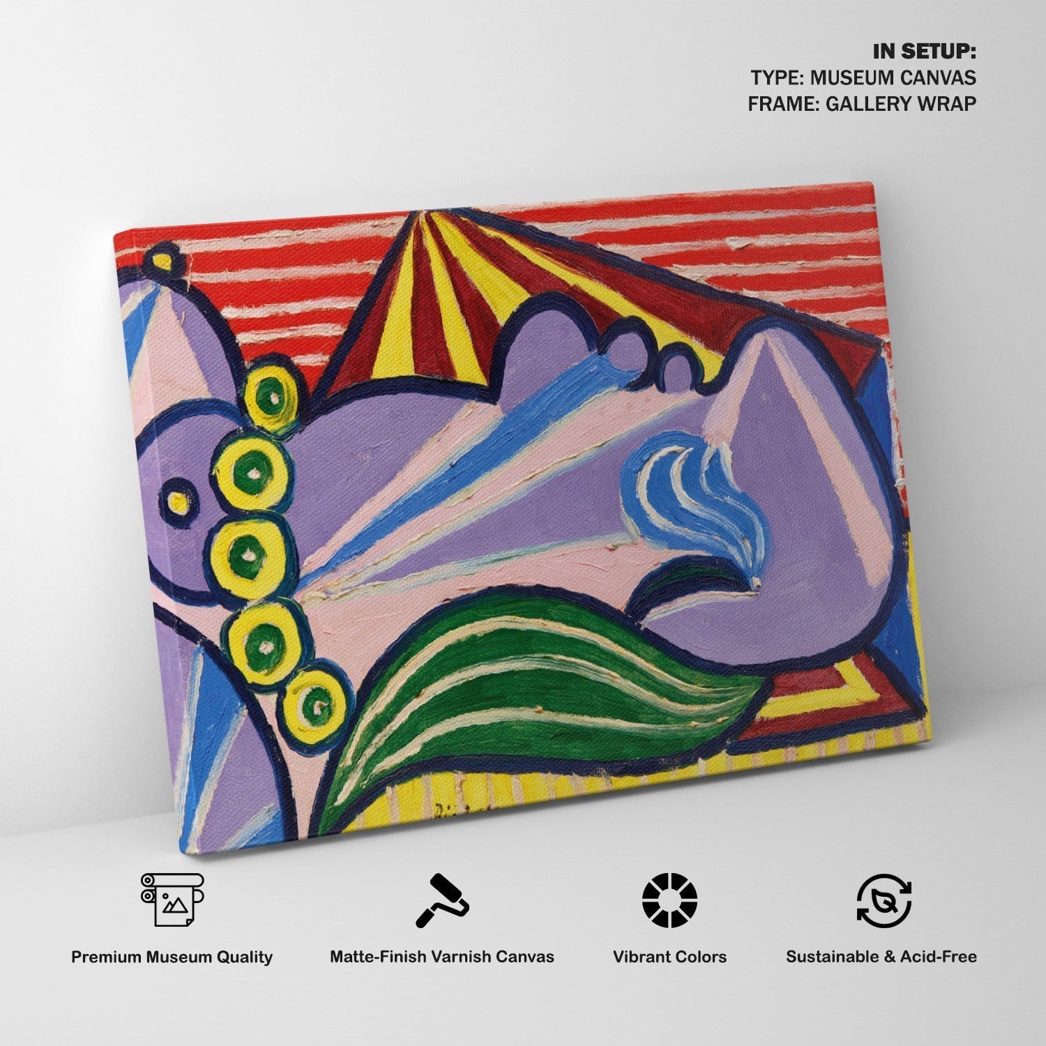 TETE DE FEMME ENDORMIE, Picasso Painting