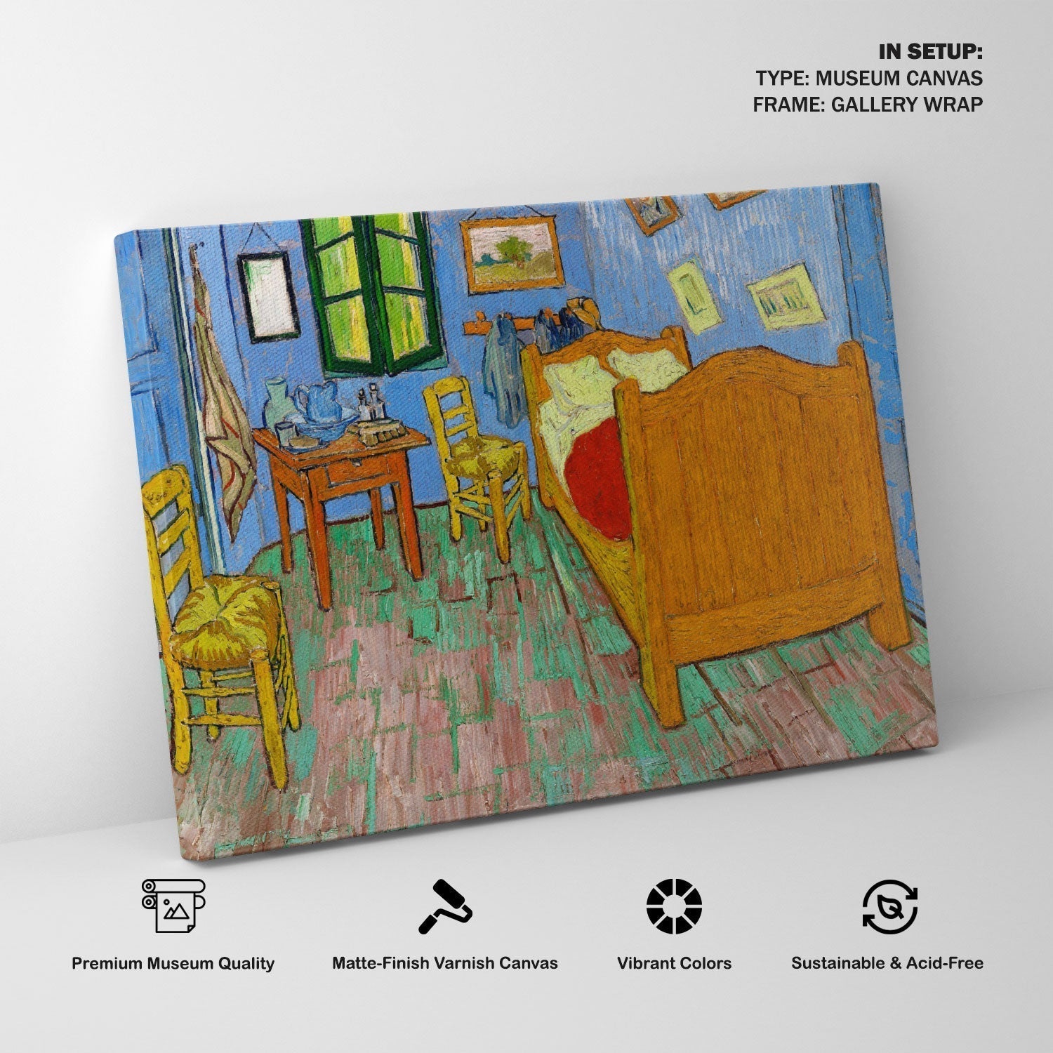 The Bedroom, Van Gogh Painting