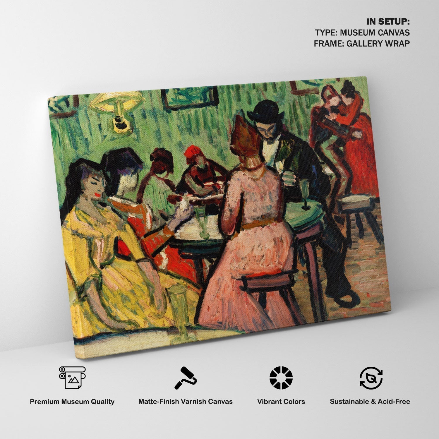 The Brothel, Van Gogh Painting