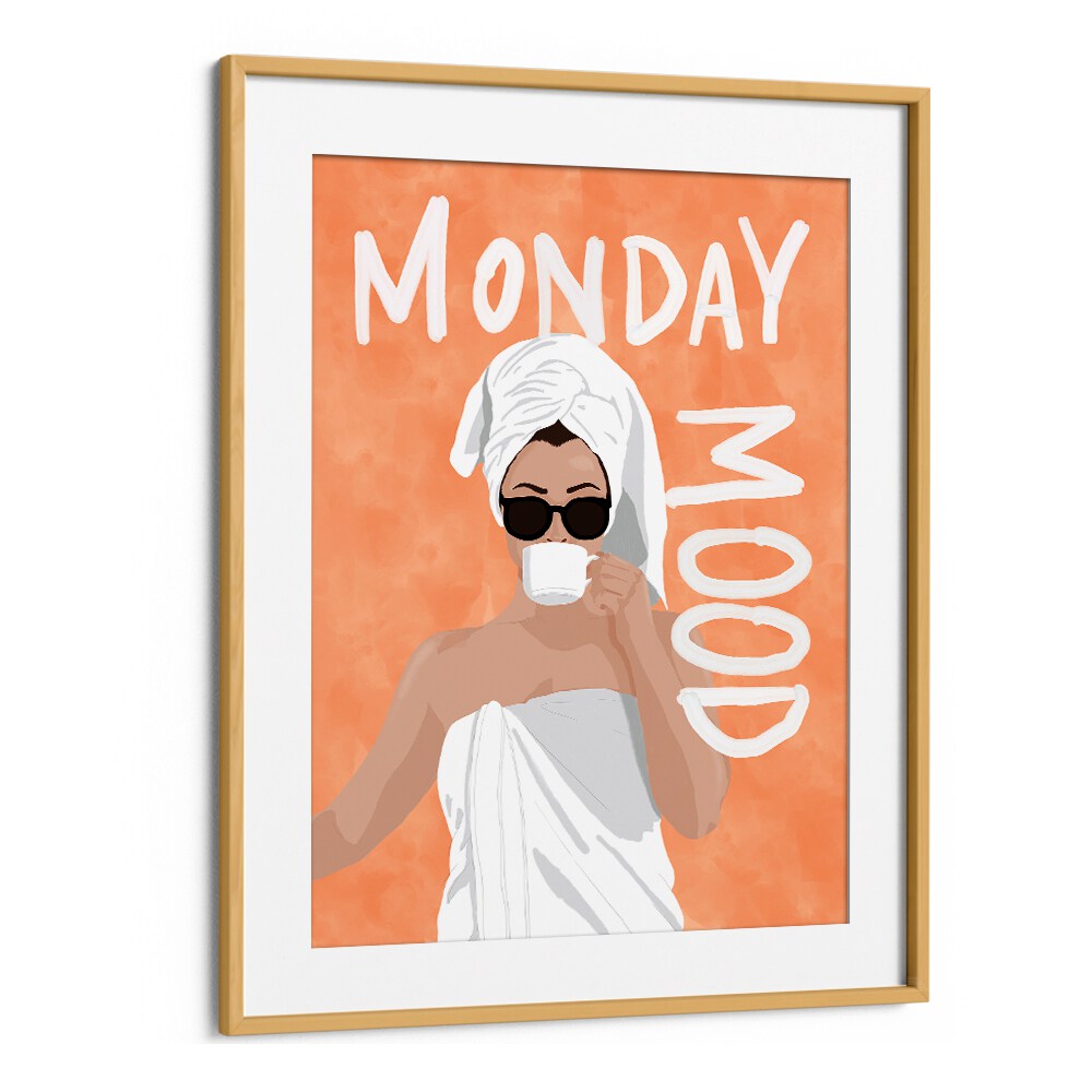 Vibrant MONDAY MOOD, PORTRAITS & FIGURATIVE ILLUSTRATIONS artwork adds creativity and energy to your space.