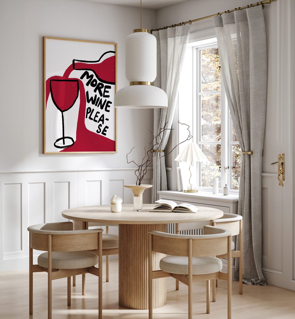 MORE WINE PLEASE , BAR & CAFE ART