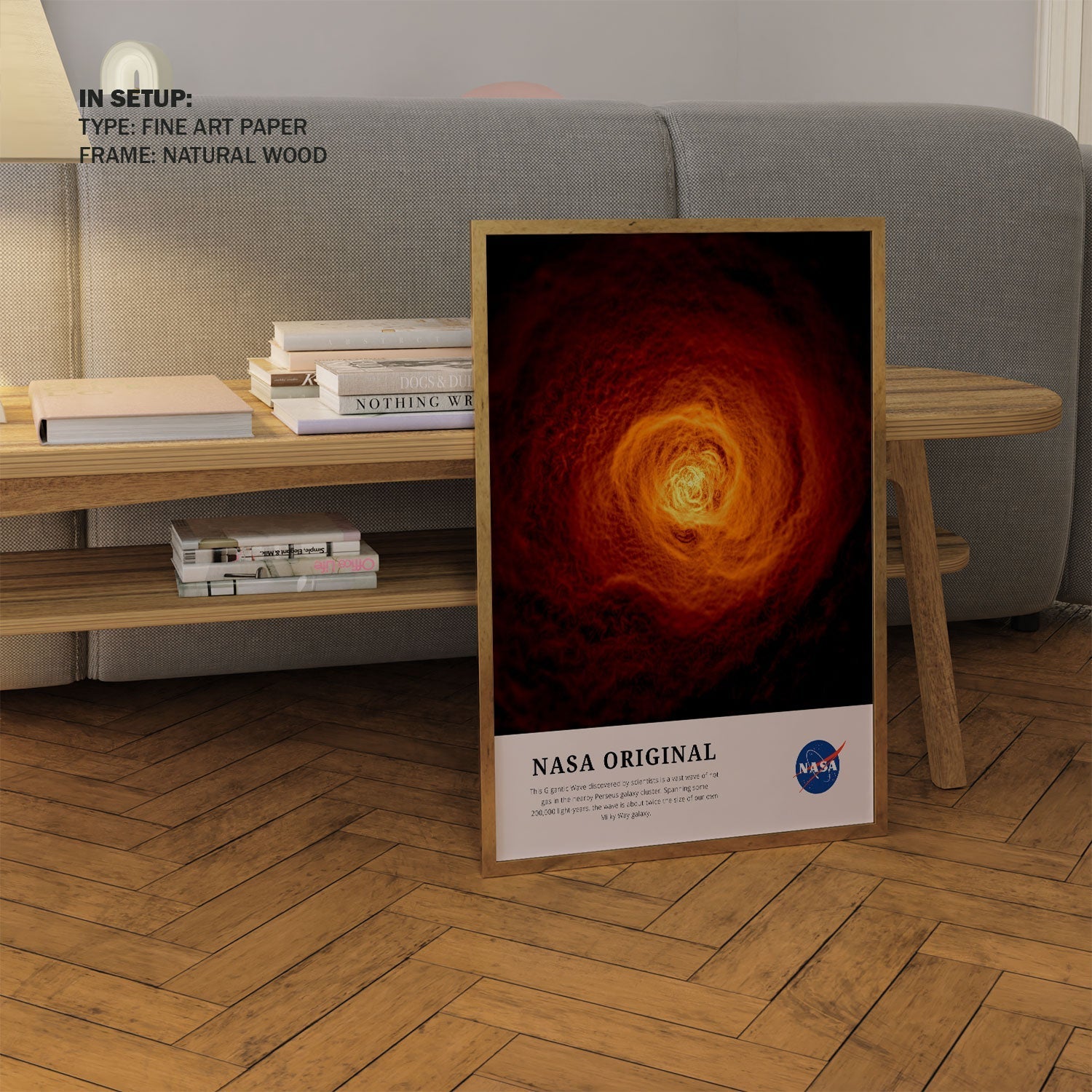 The Gigantic Wave, NASA Art Posters