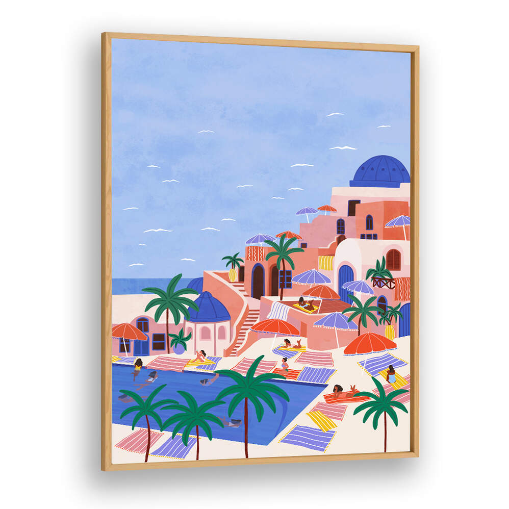 SUMMER VACATION , BEACH PAINTINGS