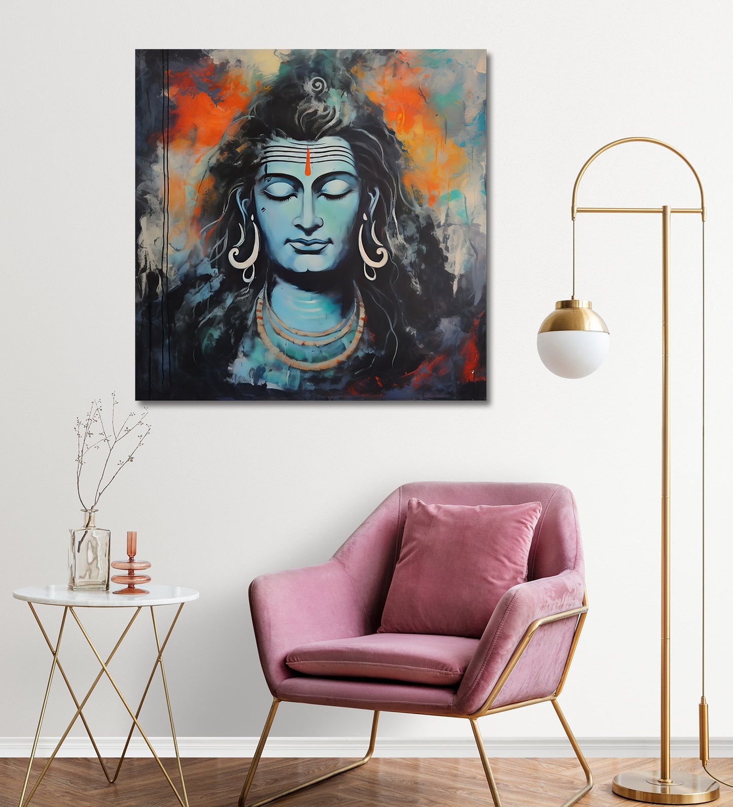 Capturing the Essence of Eternity: Immerse Yourself in the World of Mahadev Canvas Artwork