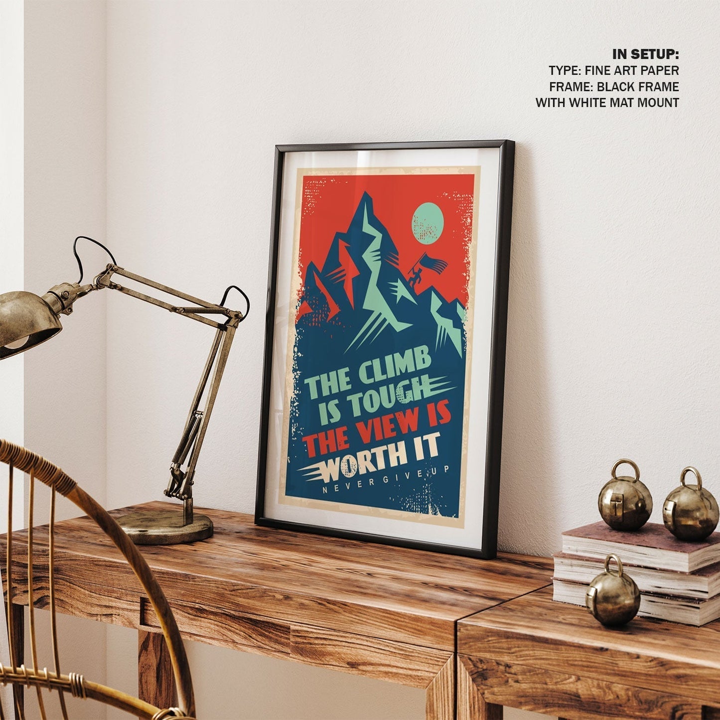 The Climb, Motivational Posters