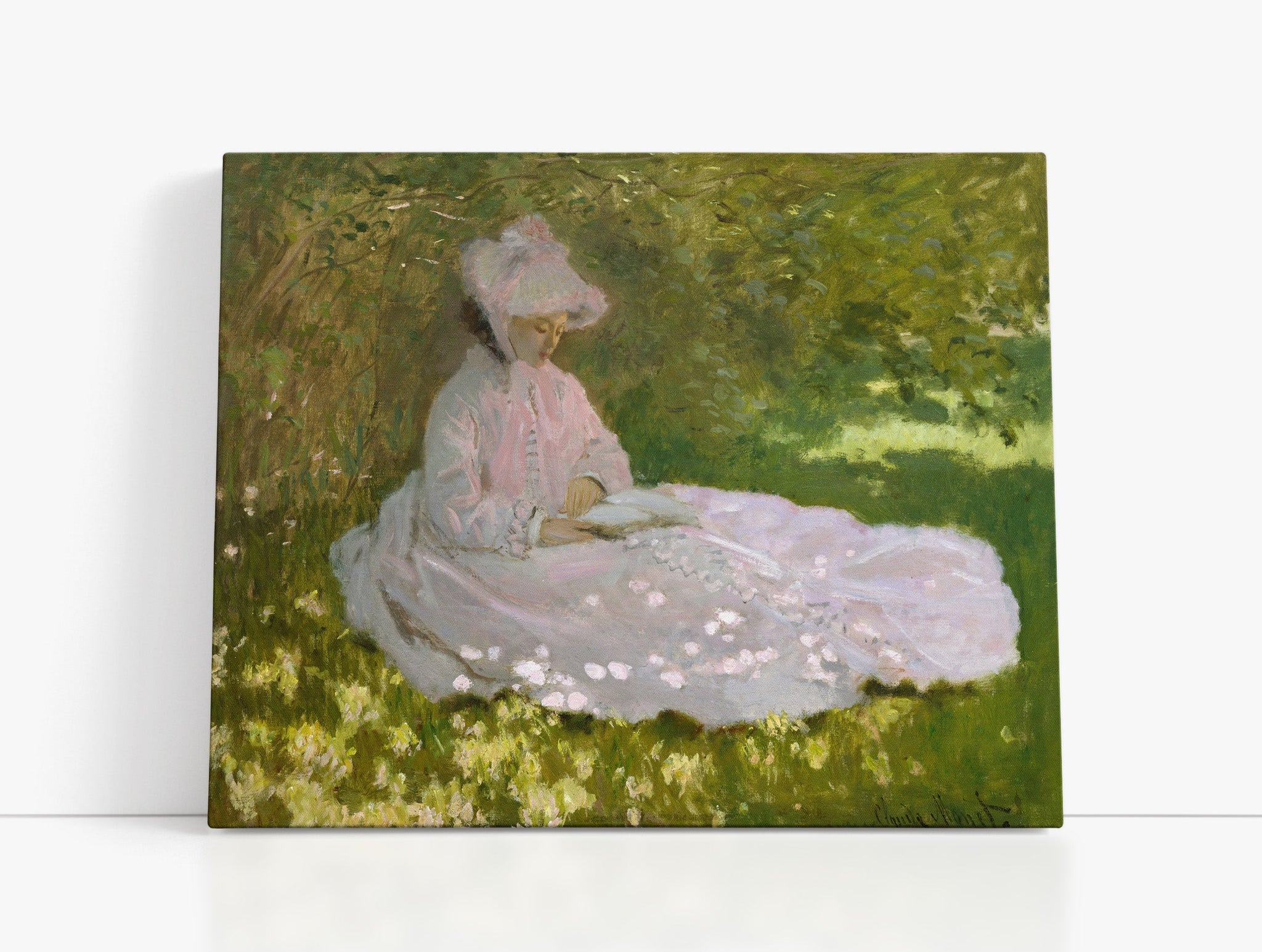 Claude Monet's Springtime // Wall Art Print