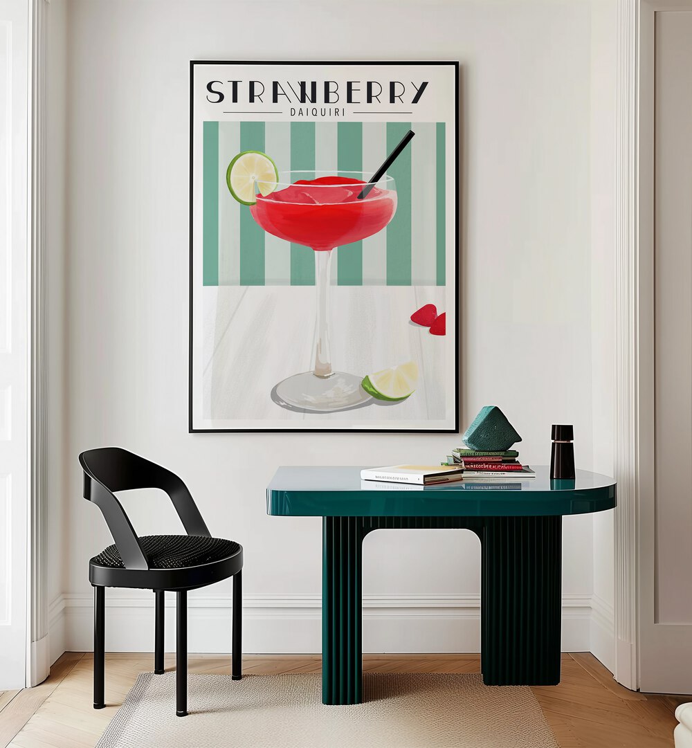 STRAWBERRY DAIQUIRI , BAR & CAFE ART