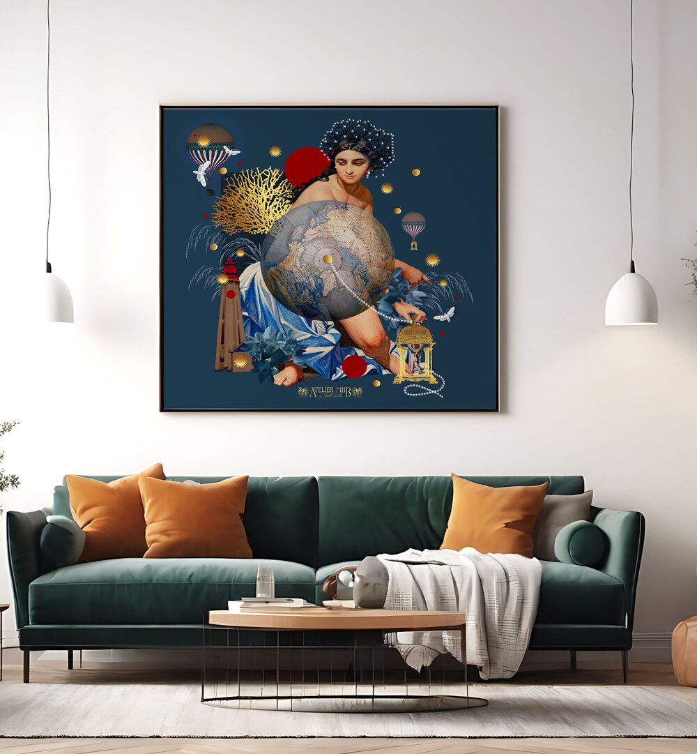 SUPPORT FOR PEACE , SURREAL ART PRINTS