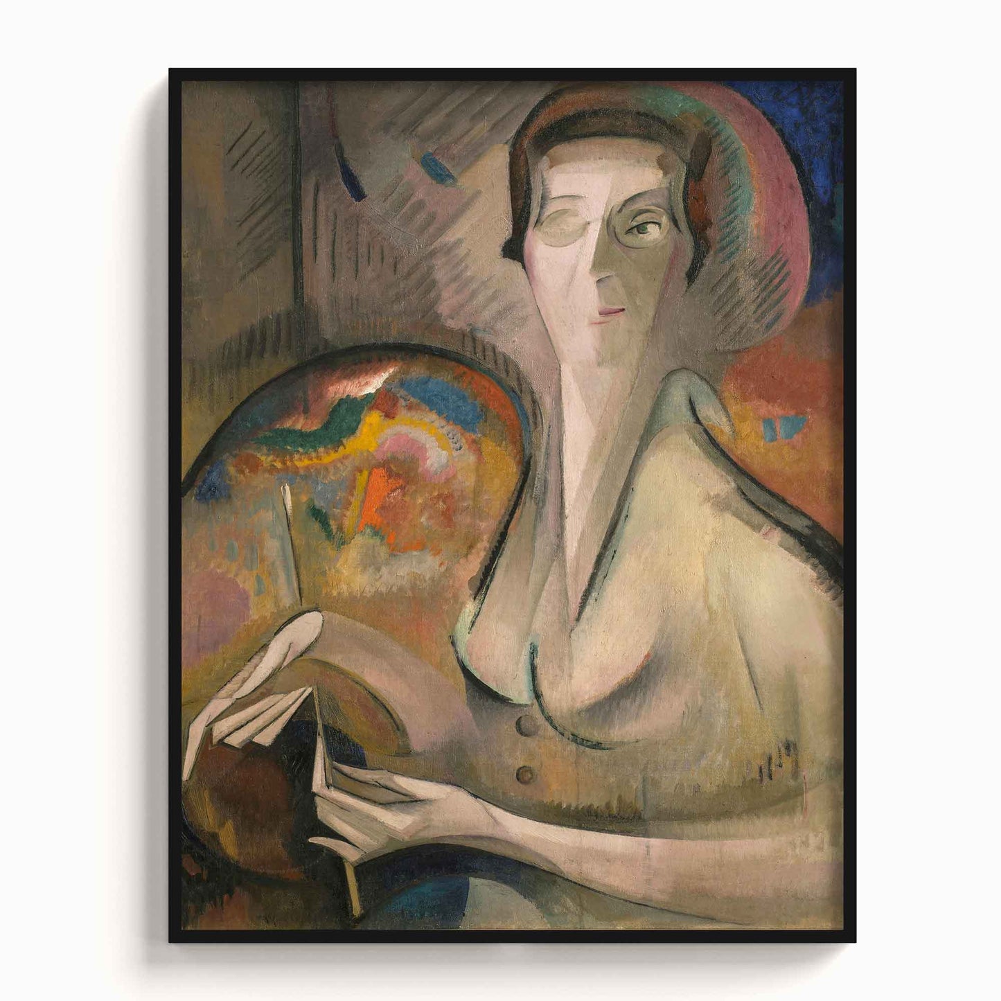 Alice Bailly – Self-portrait, 1917