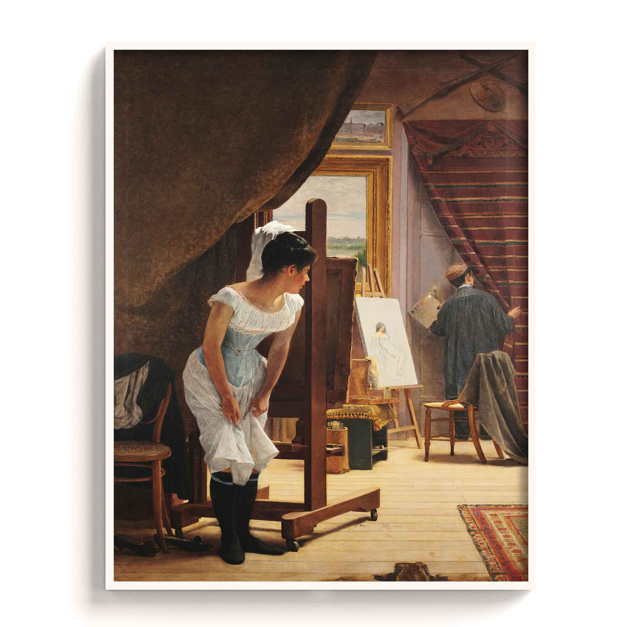 Almeida Junior - O Importuno, 1898