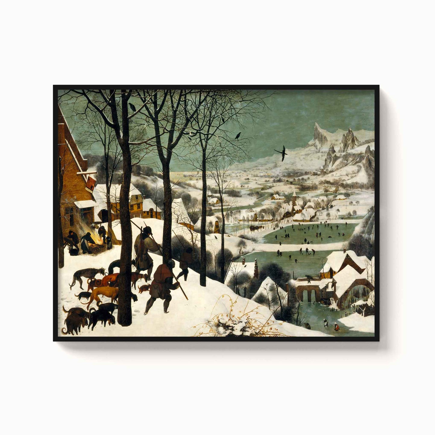 Bruegel – The hunters in the snow (winter), 1565