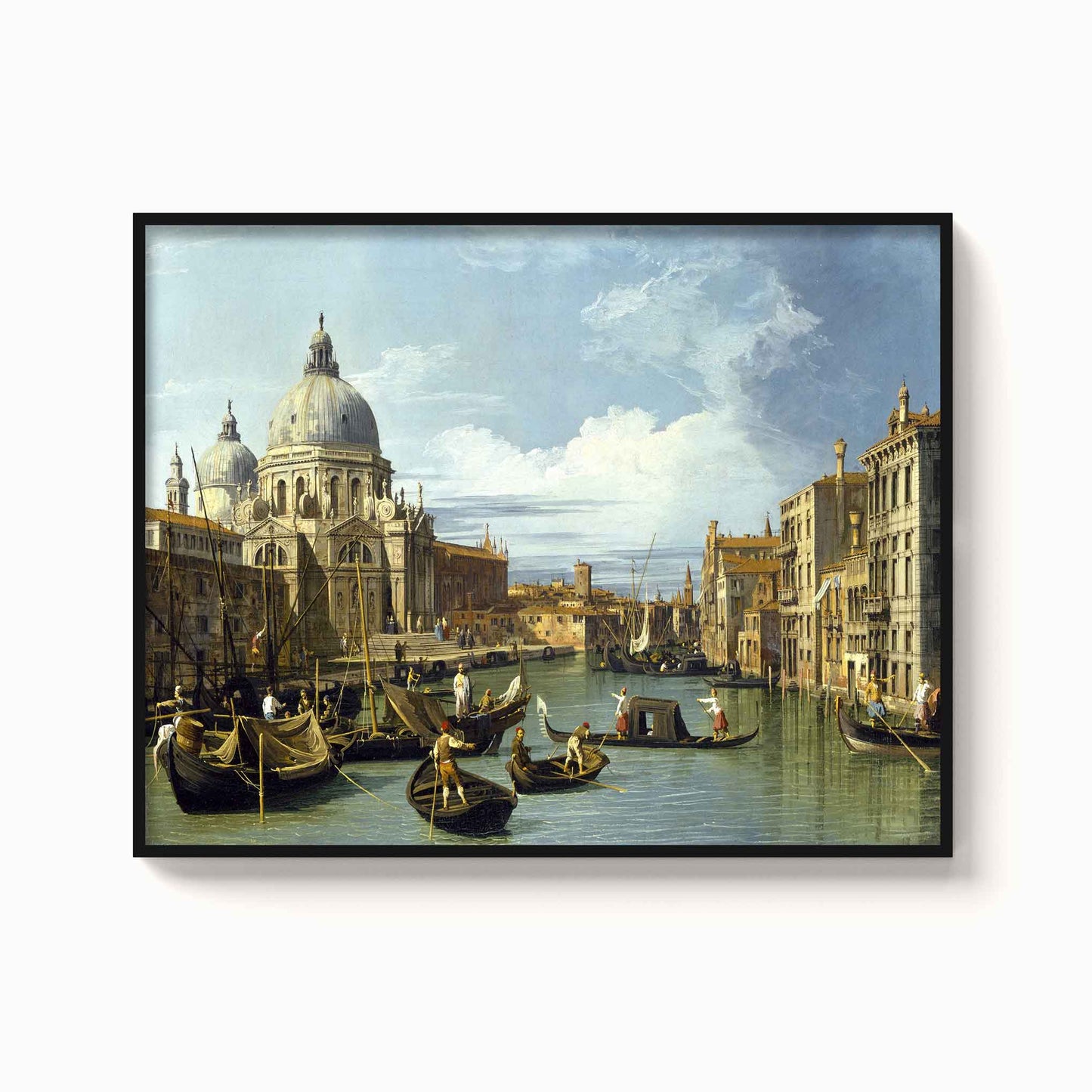 Canaletto – The entrance to the Grand Canal, c. 1730