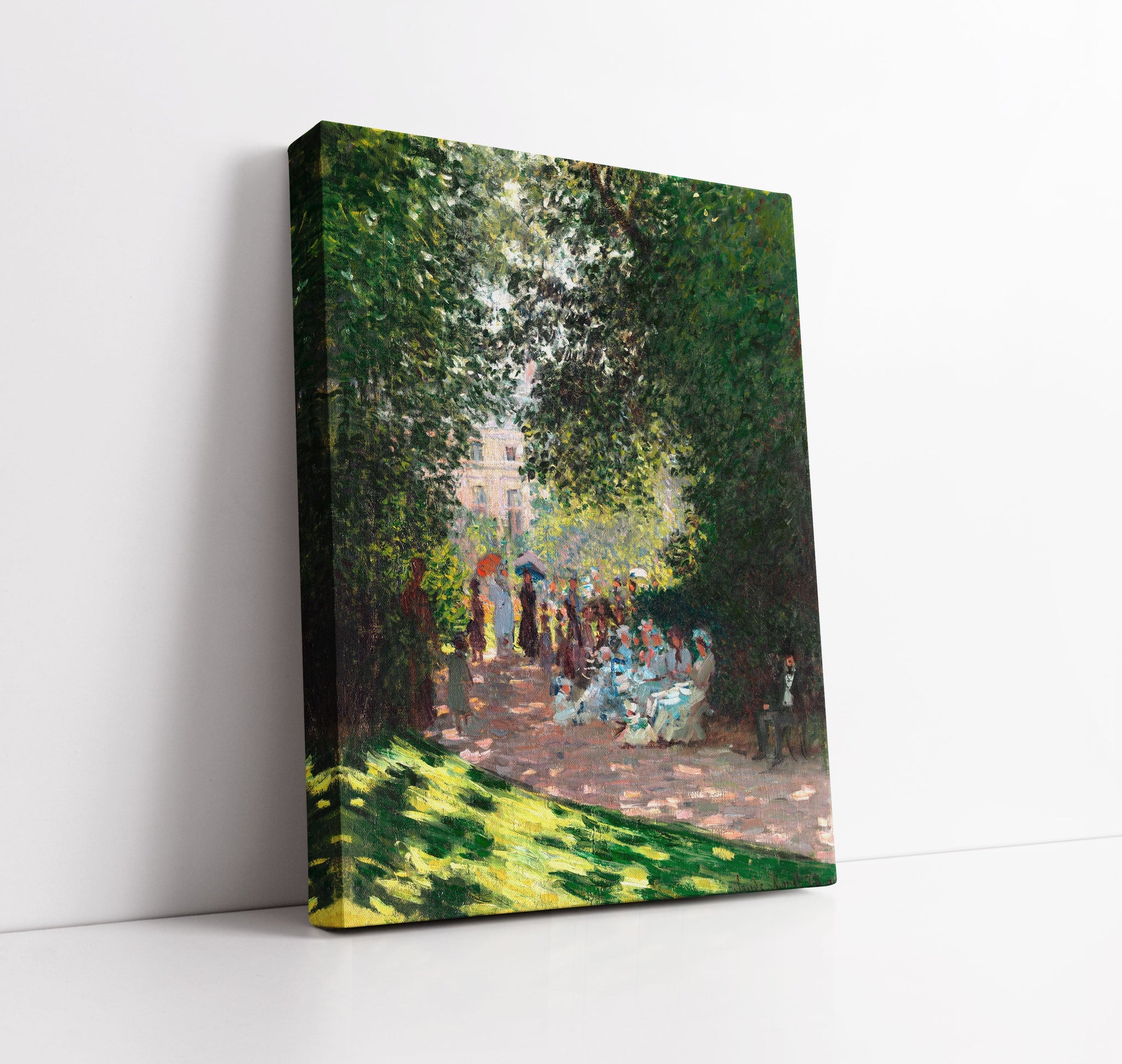 Claude Monet's The Parc Monceau // Wall Art Print