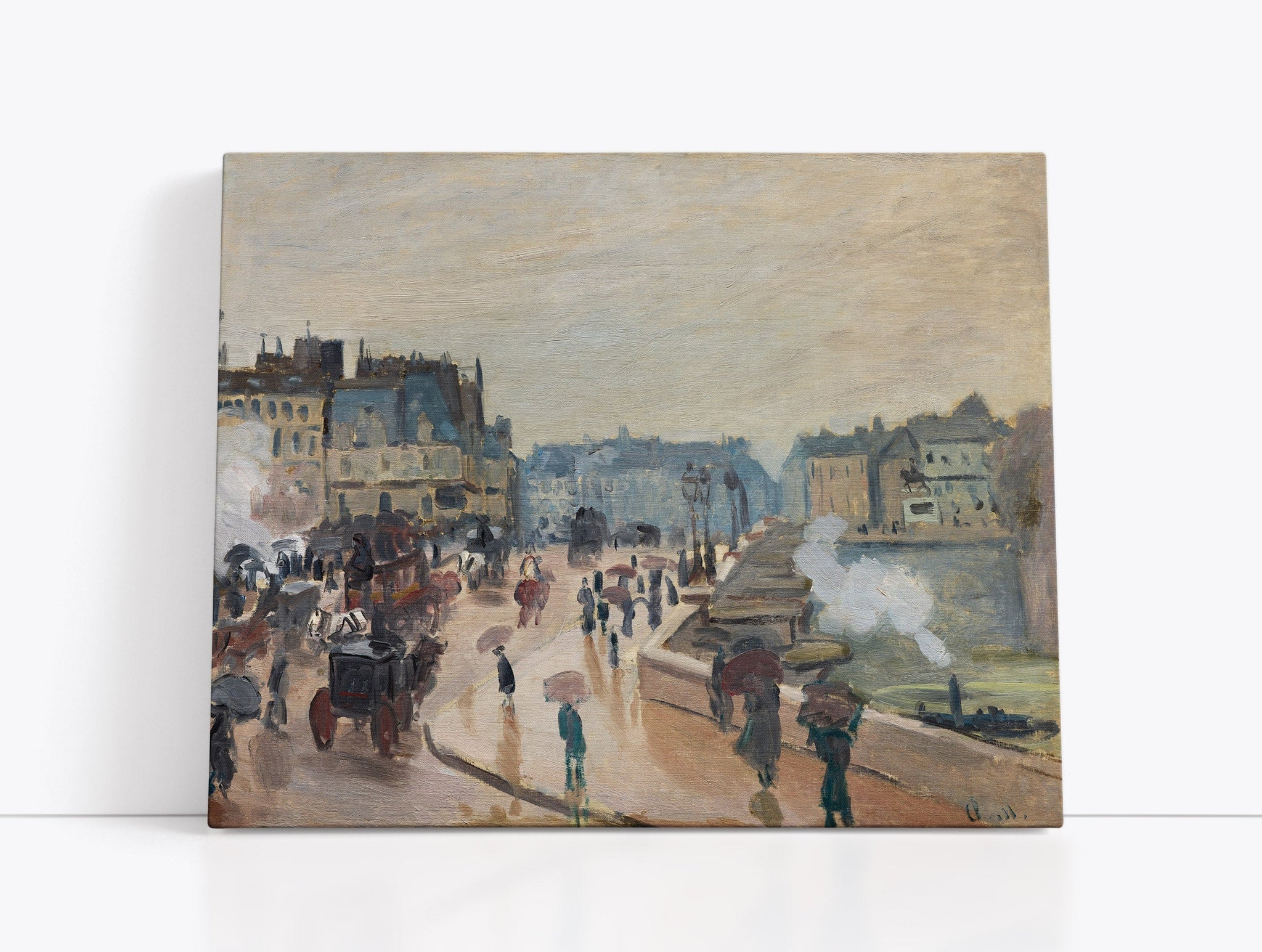 Claude Monet's The Pont Neuf // Wall Art Print