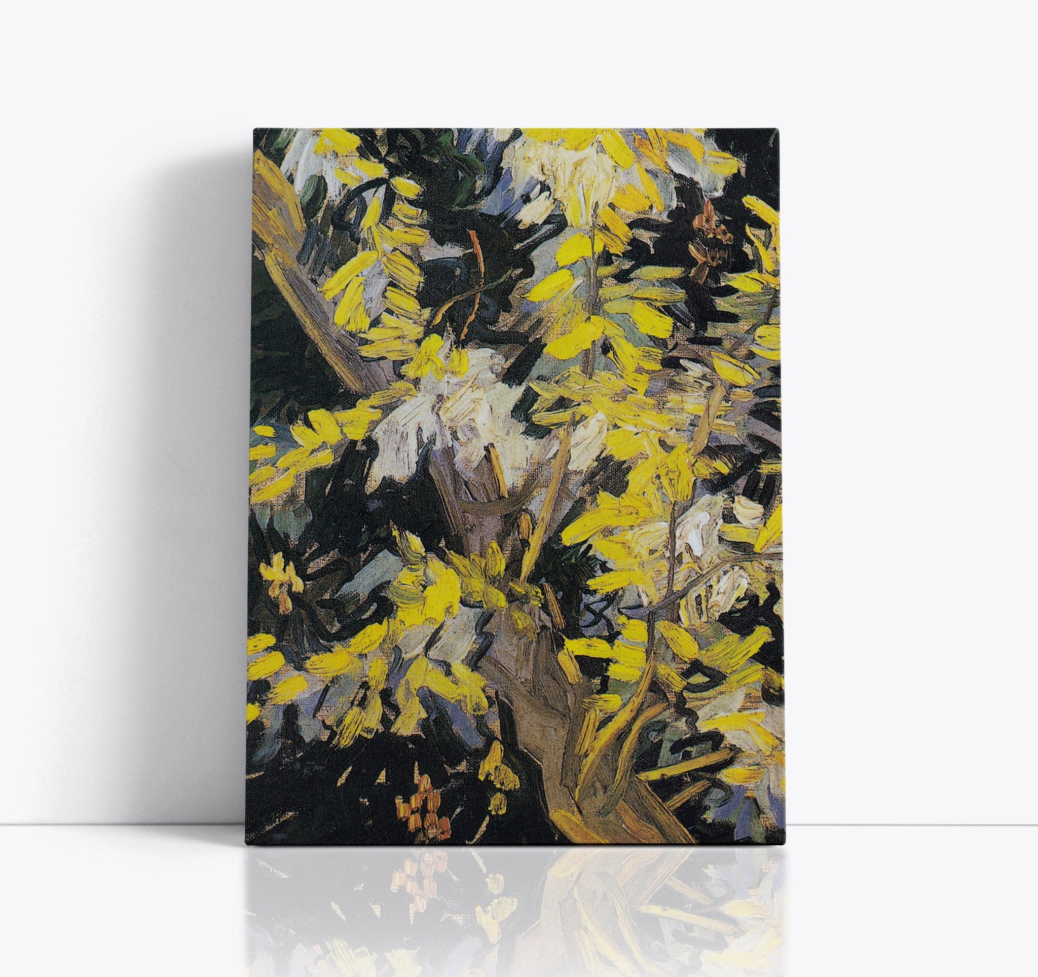 Blossoming Acacia Branches (1890) by Vincent Van Gogh // Wall Art Print