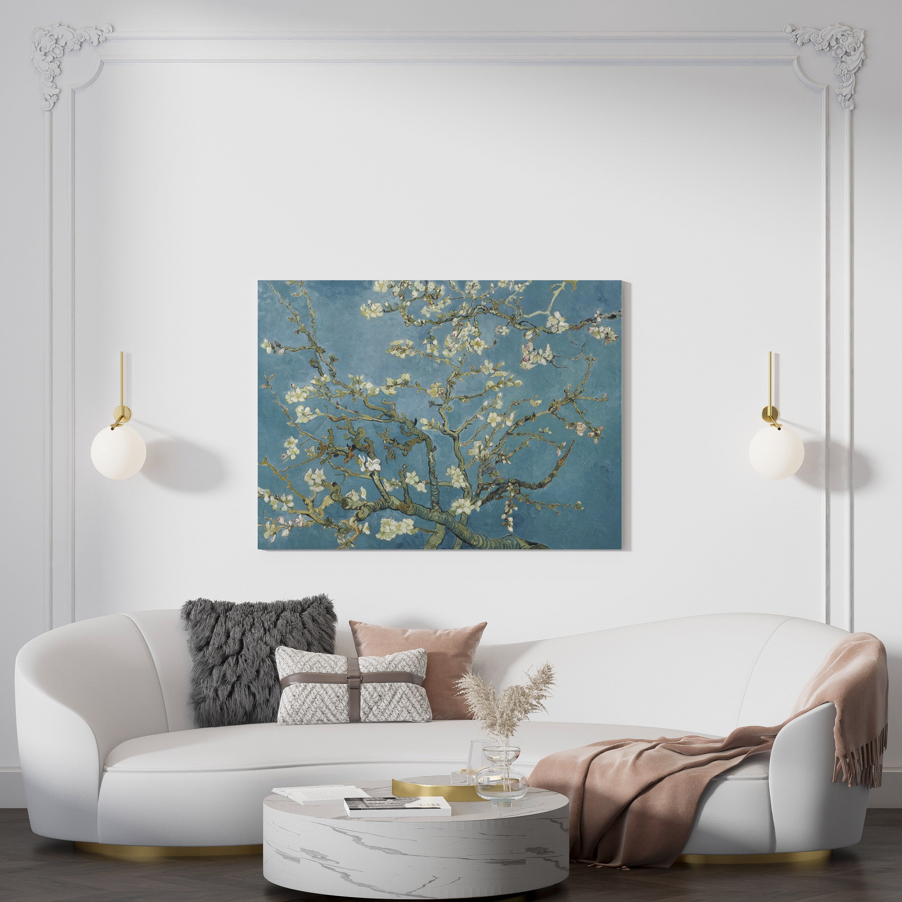 Almond blossom (1890) by Vincent Van Gogh // Wall Art Print