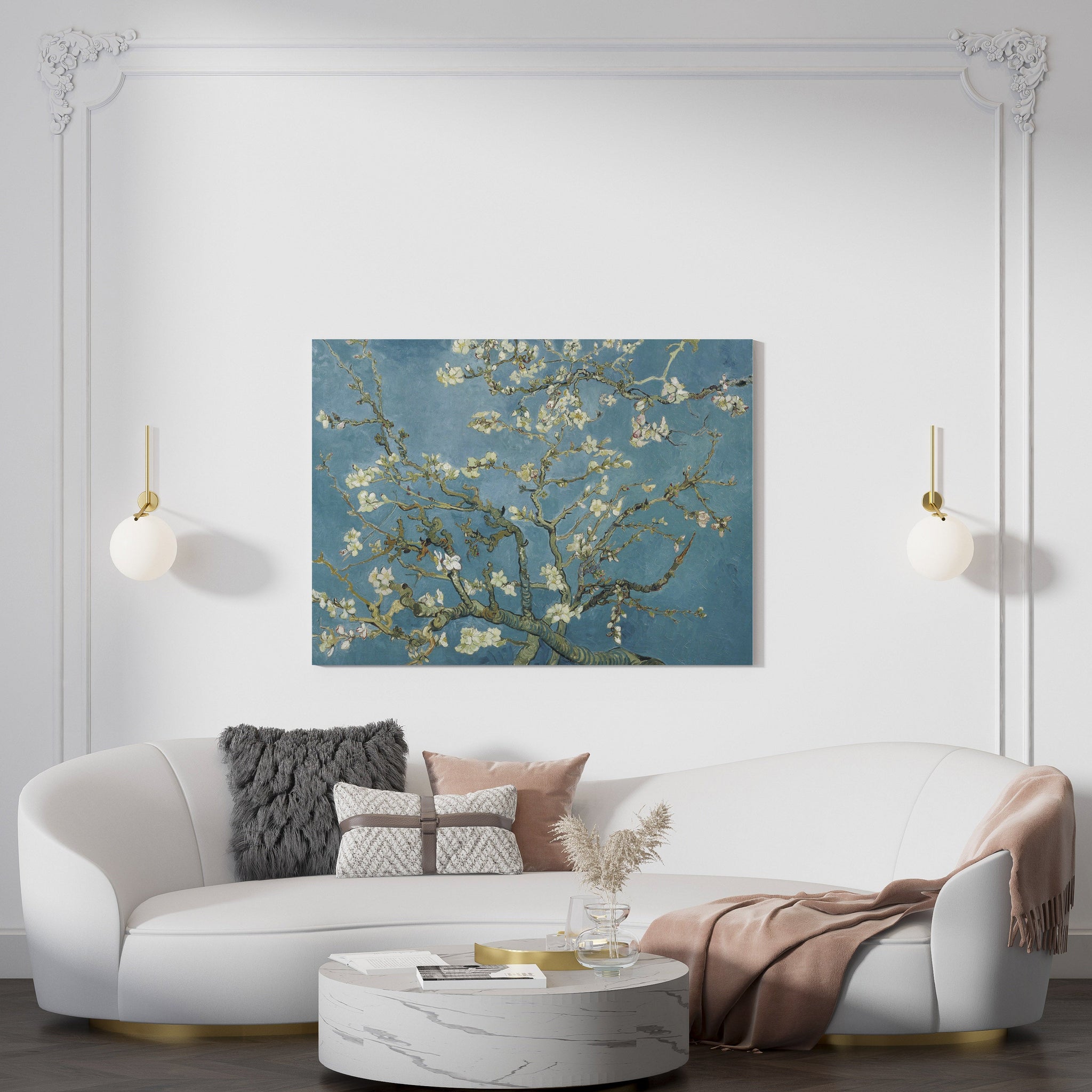 Almond blossom (1890) by Vincent Van Gogh // Wall Art Print