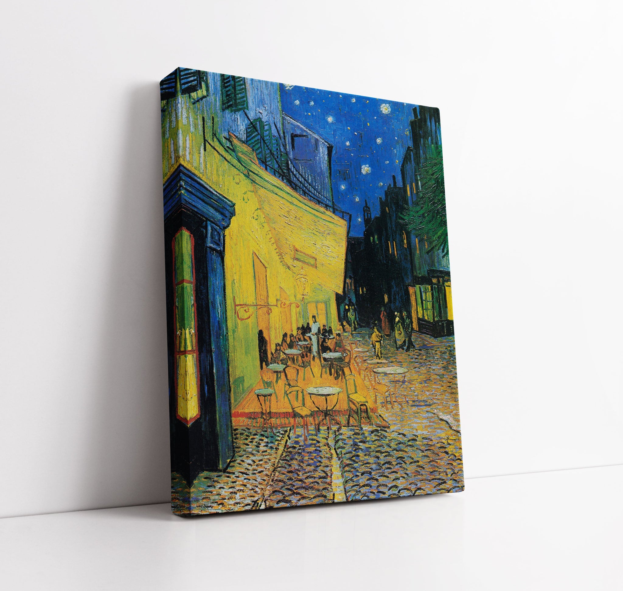 Café Terrace at Night (1888) by Vincent Van Gogh // Wall Art Print