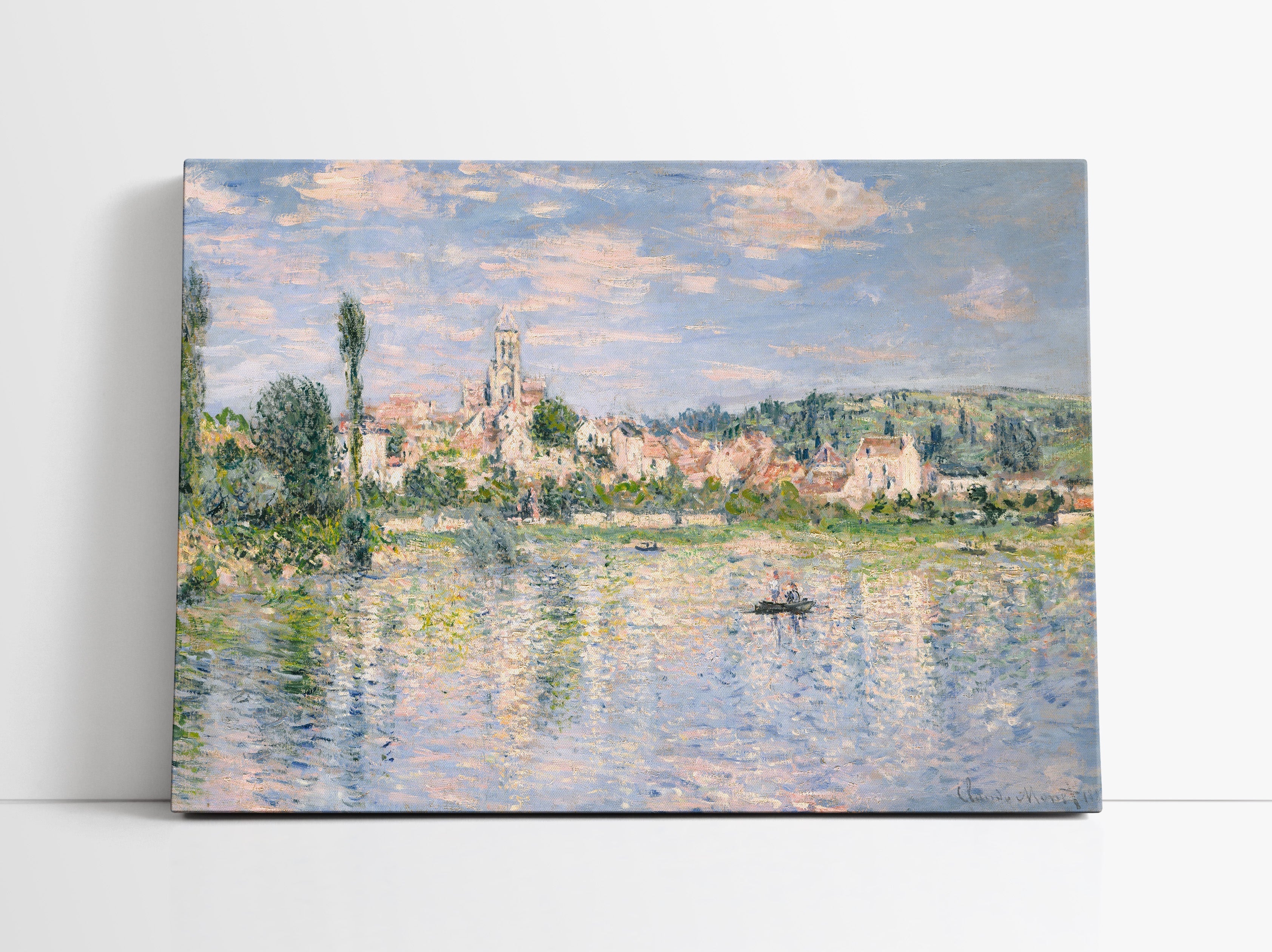 Claude Monet's Vétheuil in Summer // Wall Art Print