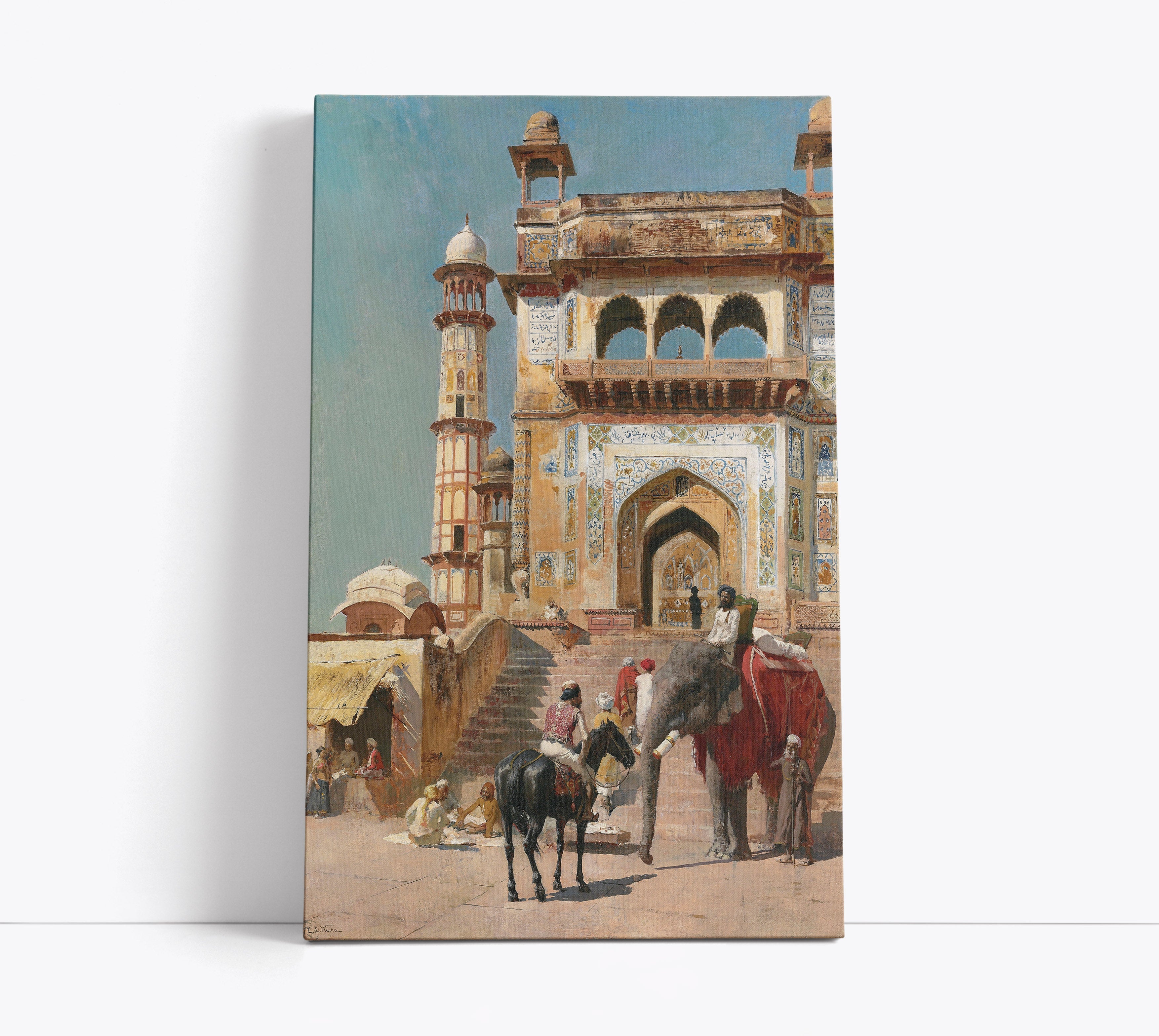 Before A Mosque by Lord Edwin Weeks 1883