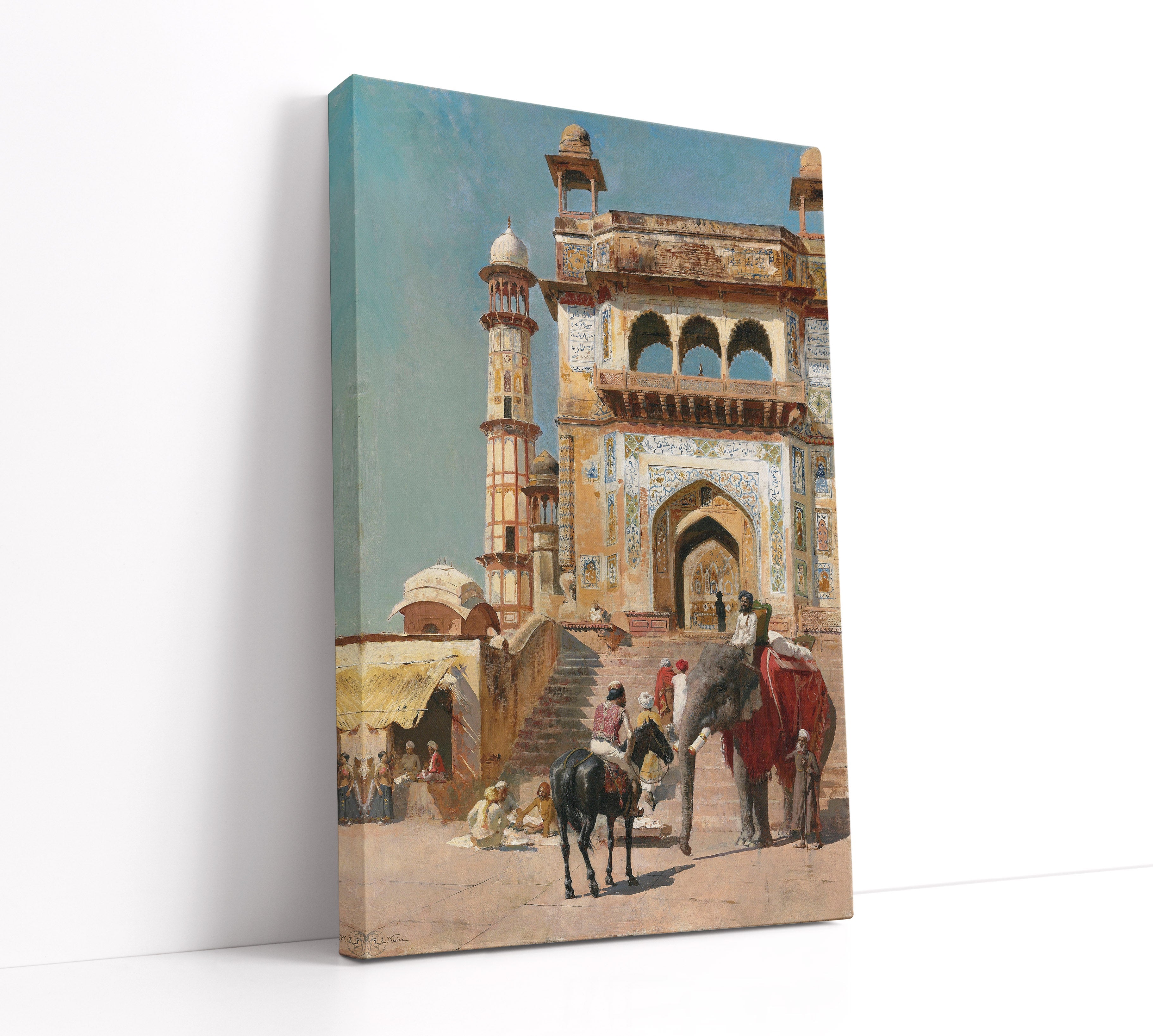 Before A Mosque by Lord Edwin Weeks 1883