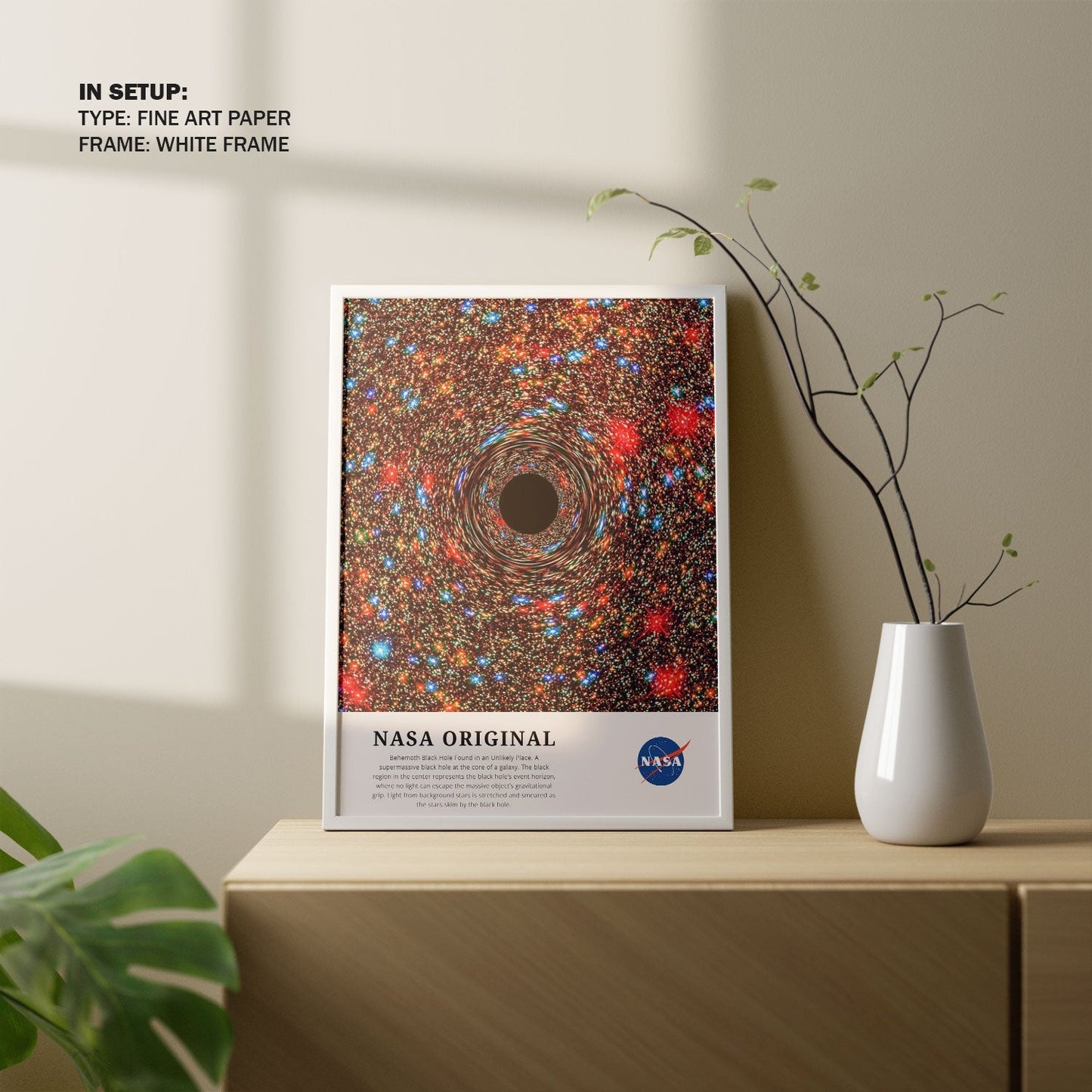 Behemoth Black Hole, NASA Art Posters