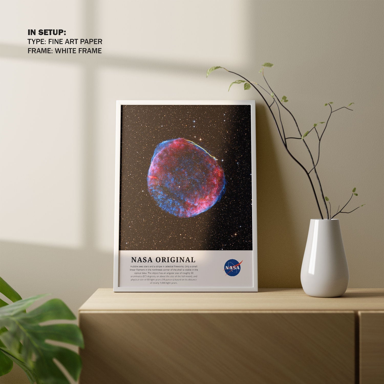 Celestial fireworks, NASA Art Posters
