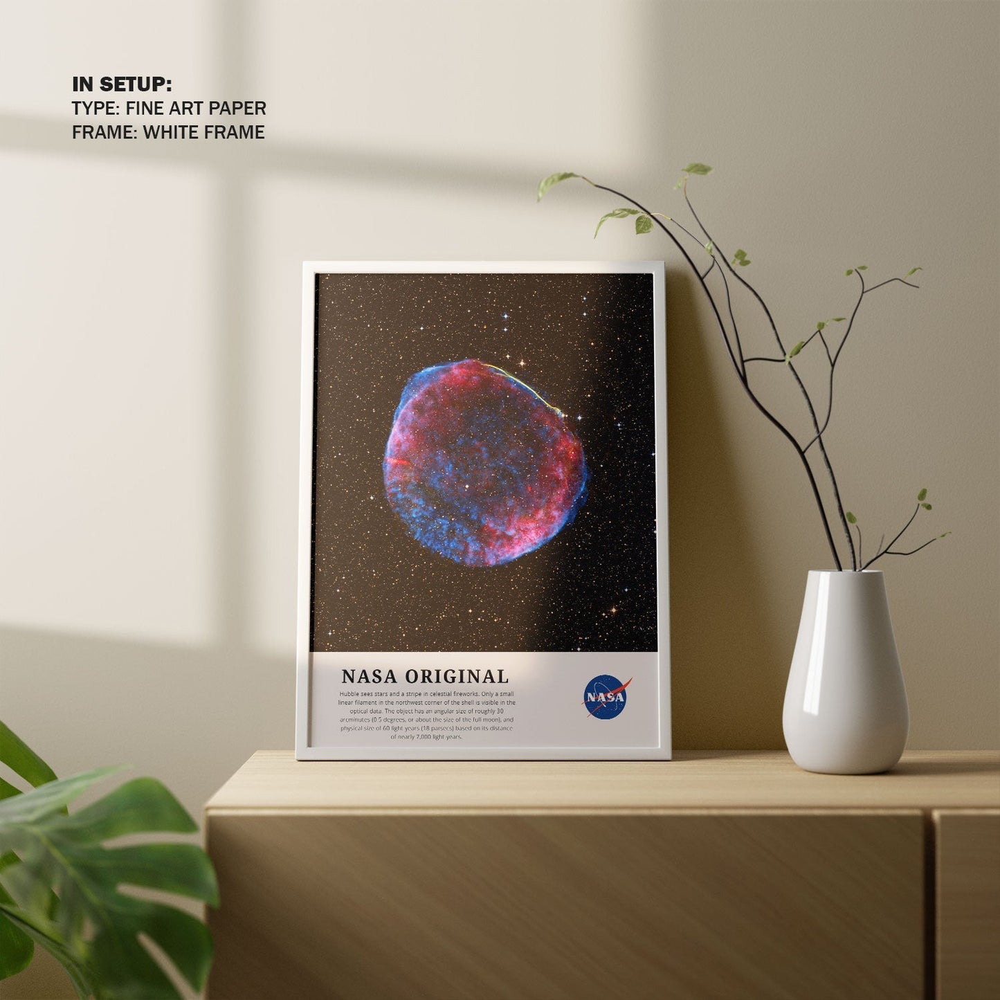 Celestial fireworks, NASA Art Posters